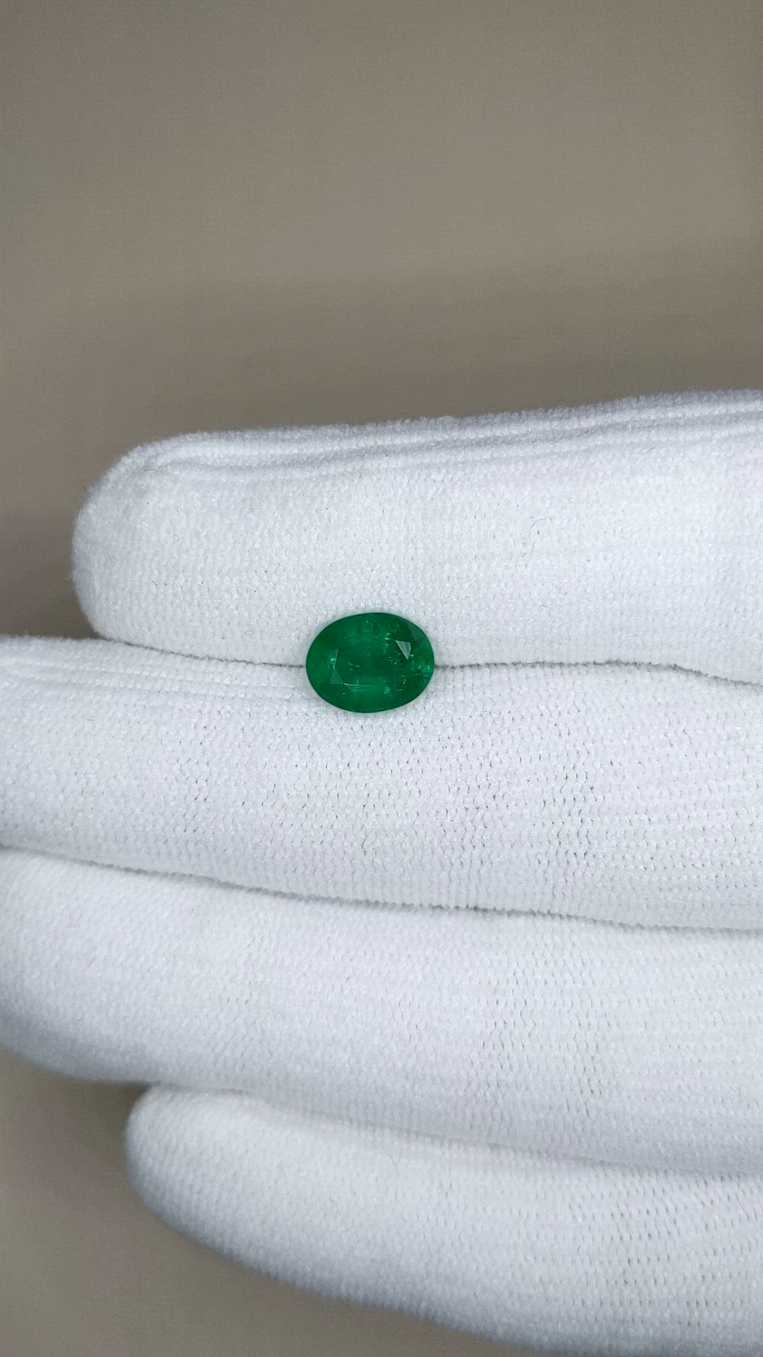 1.71 Ct. Emerald from Zambia Size Video