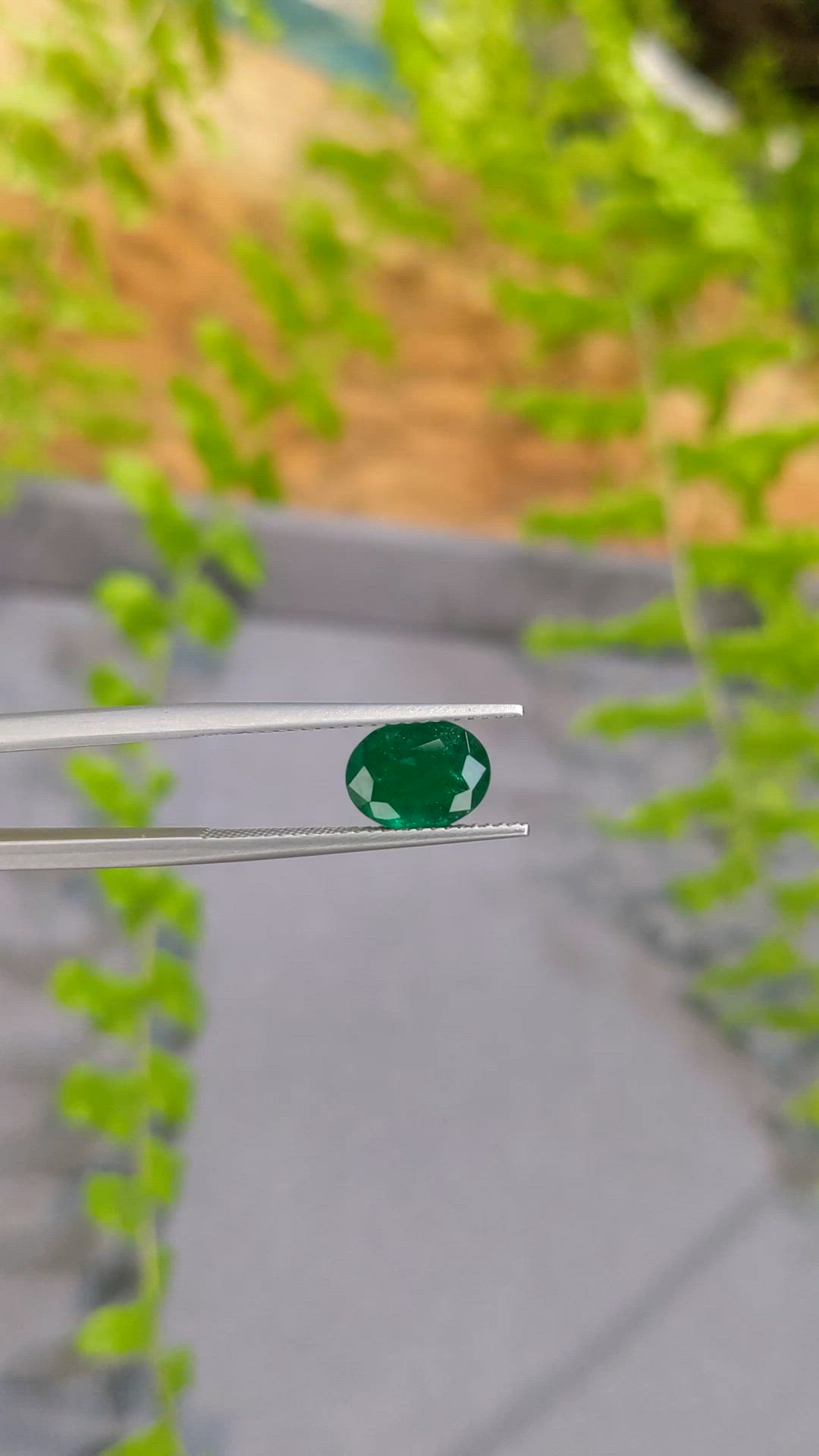 1.79 Ct. Emerald from Zambia Size Video