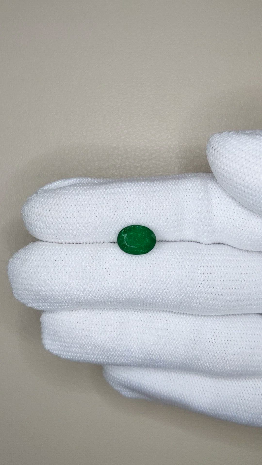 1.79 Ct. Emerald from Zambia Size Video
