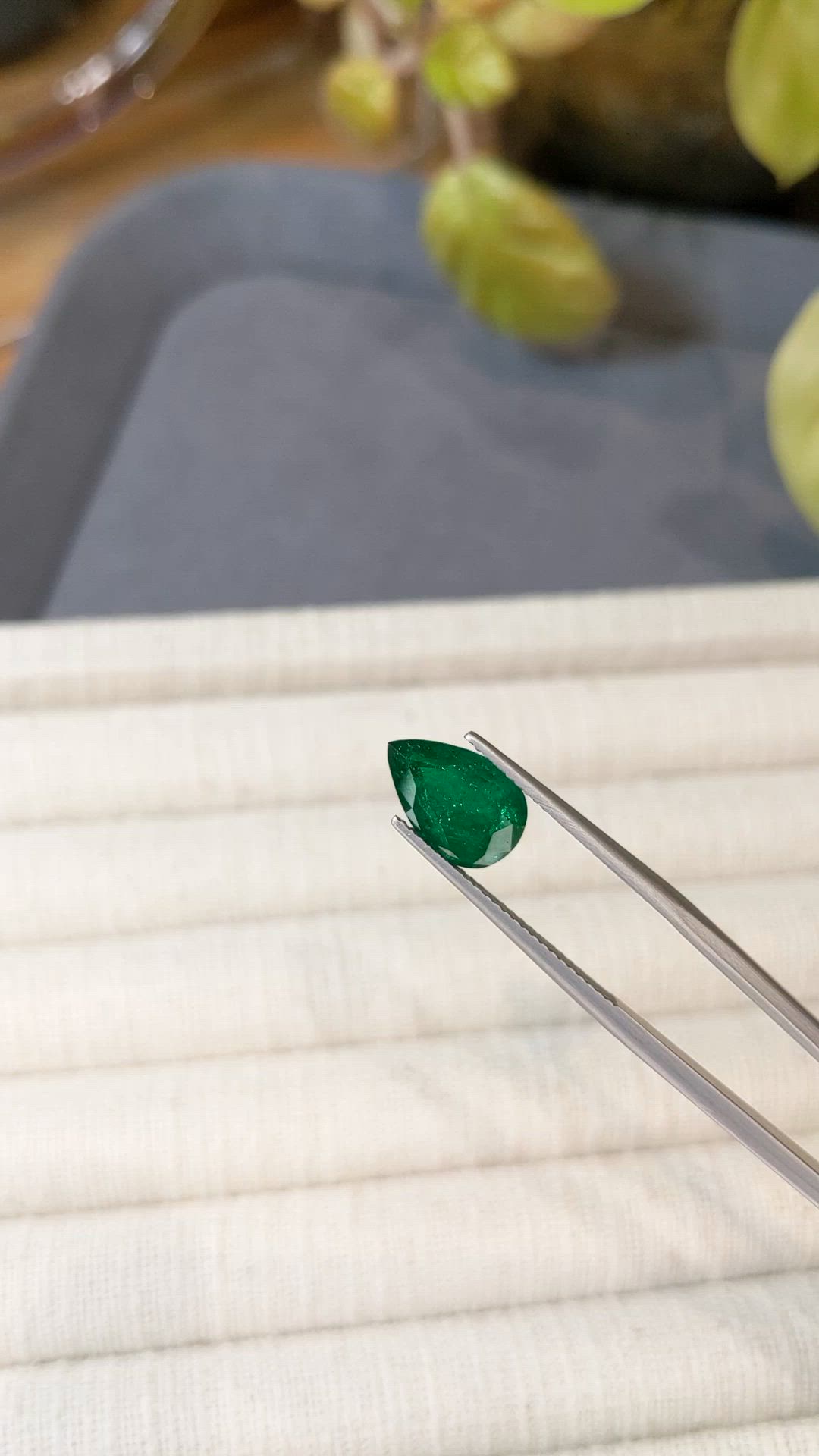 2.53 Ct. Emerald from Zambia Size Video