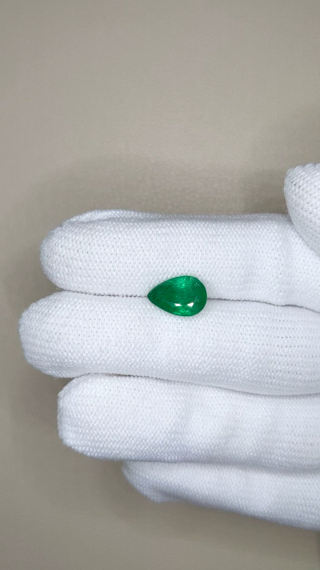 2.04 Ct. Emerald from Zambia Size Video
