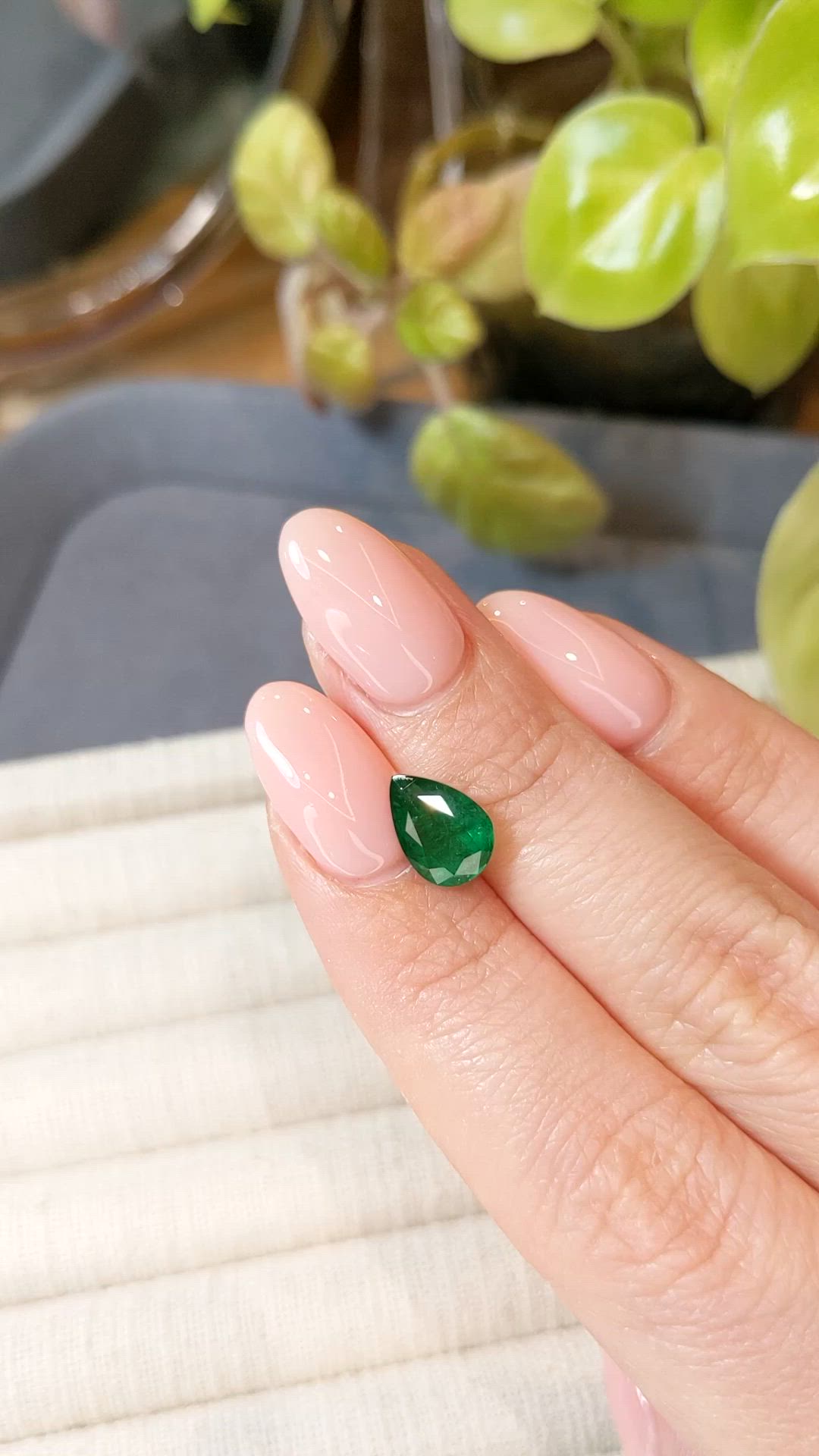 1.94 Ct. Emerald from Zambia Size Video