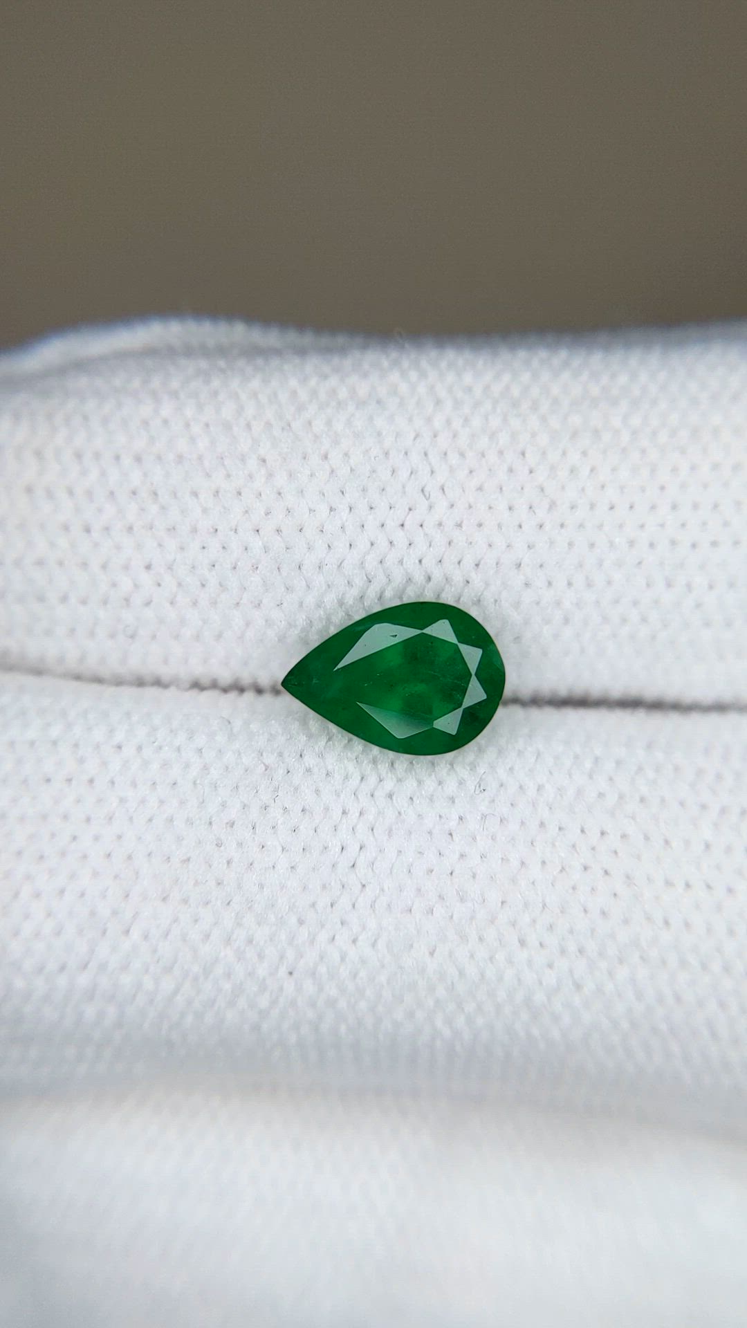1.22 Ct. Emerald from Zambia Size Video