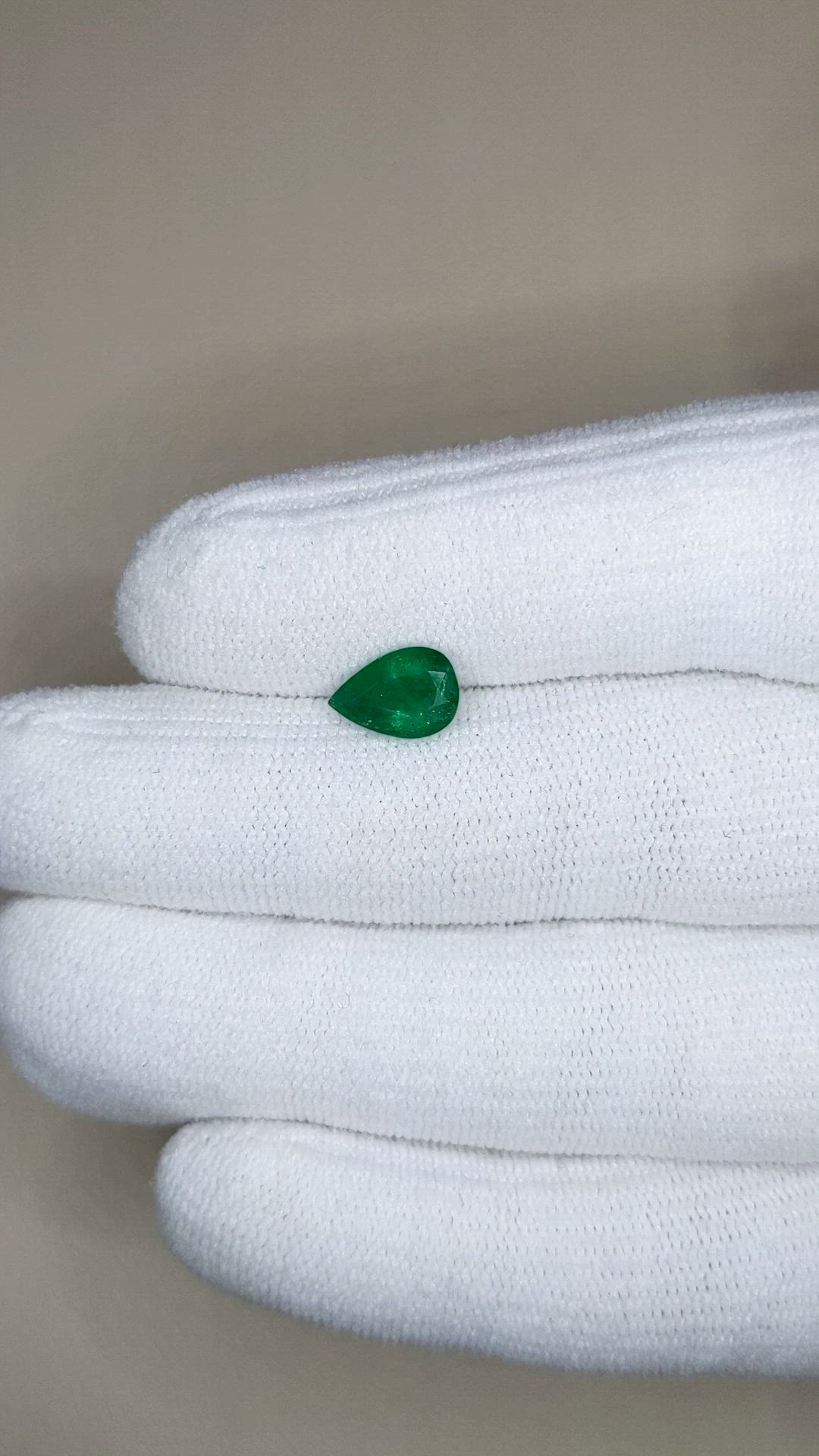 1.36 Ct. Emerald from Zambia Size Video