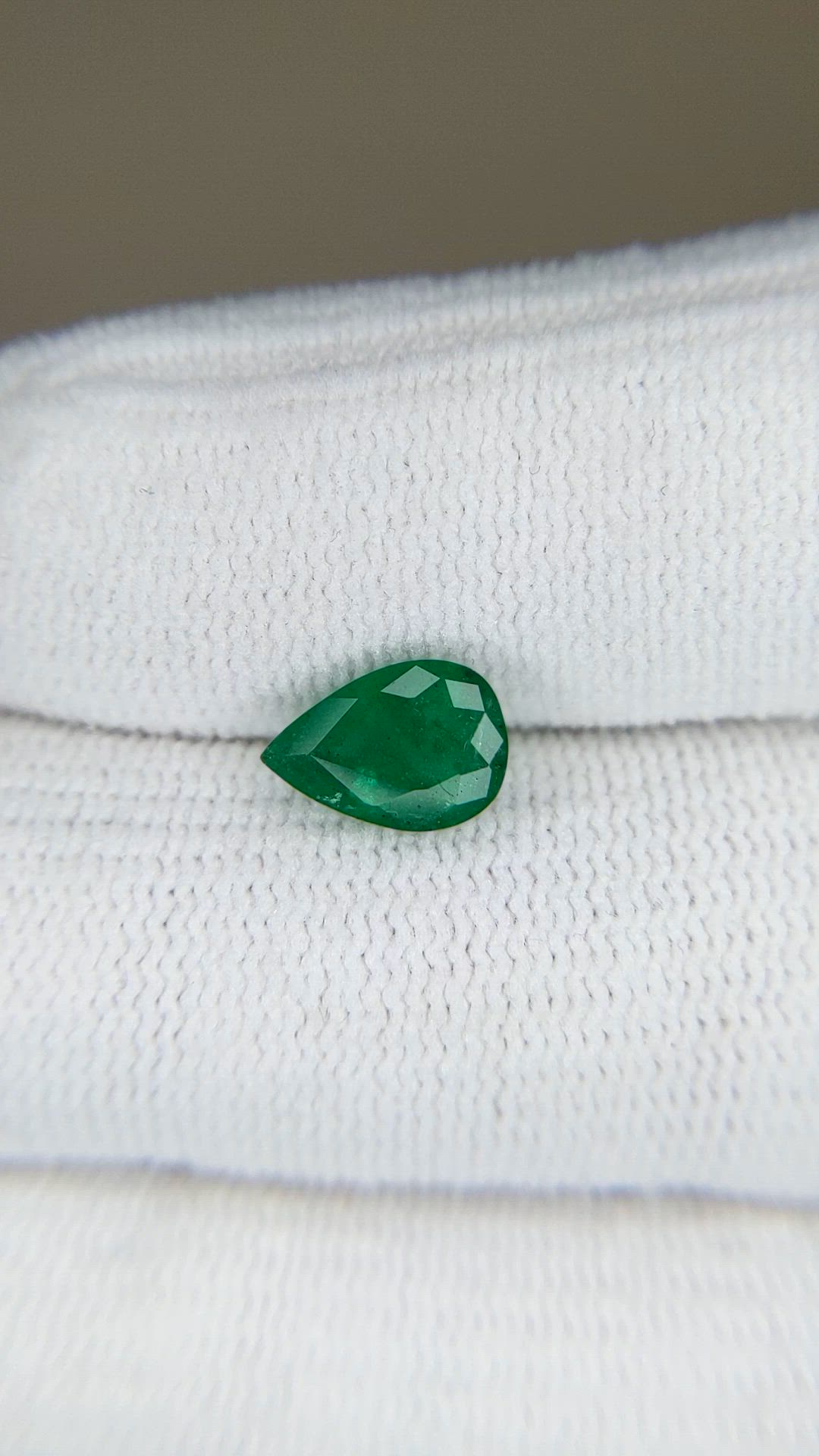 1.36 Ct. Emerald from Zambia Size Video