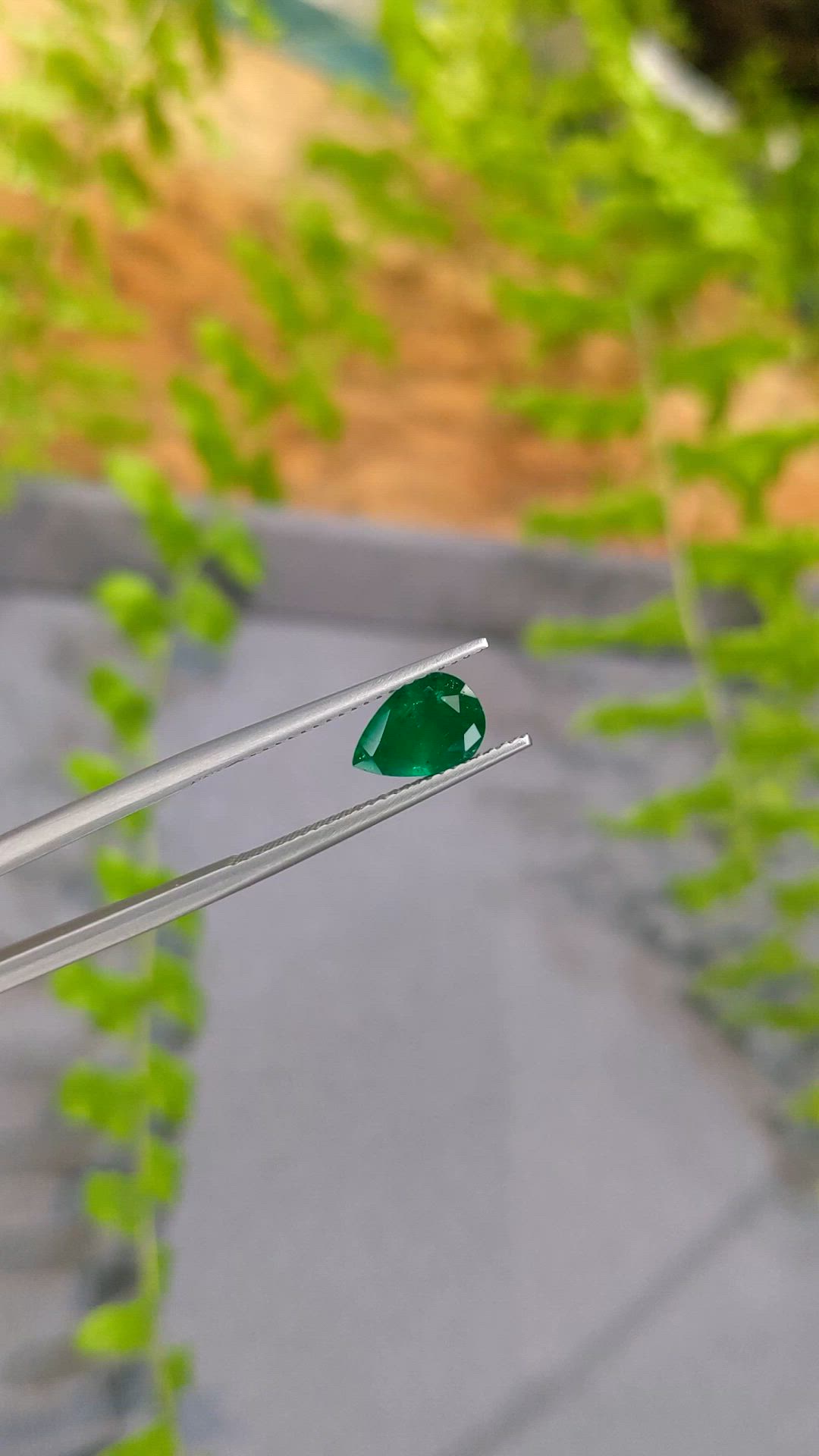 1.20 Ct. Emerald from Zambia Size Video