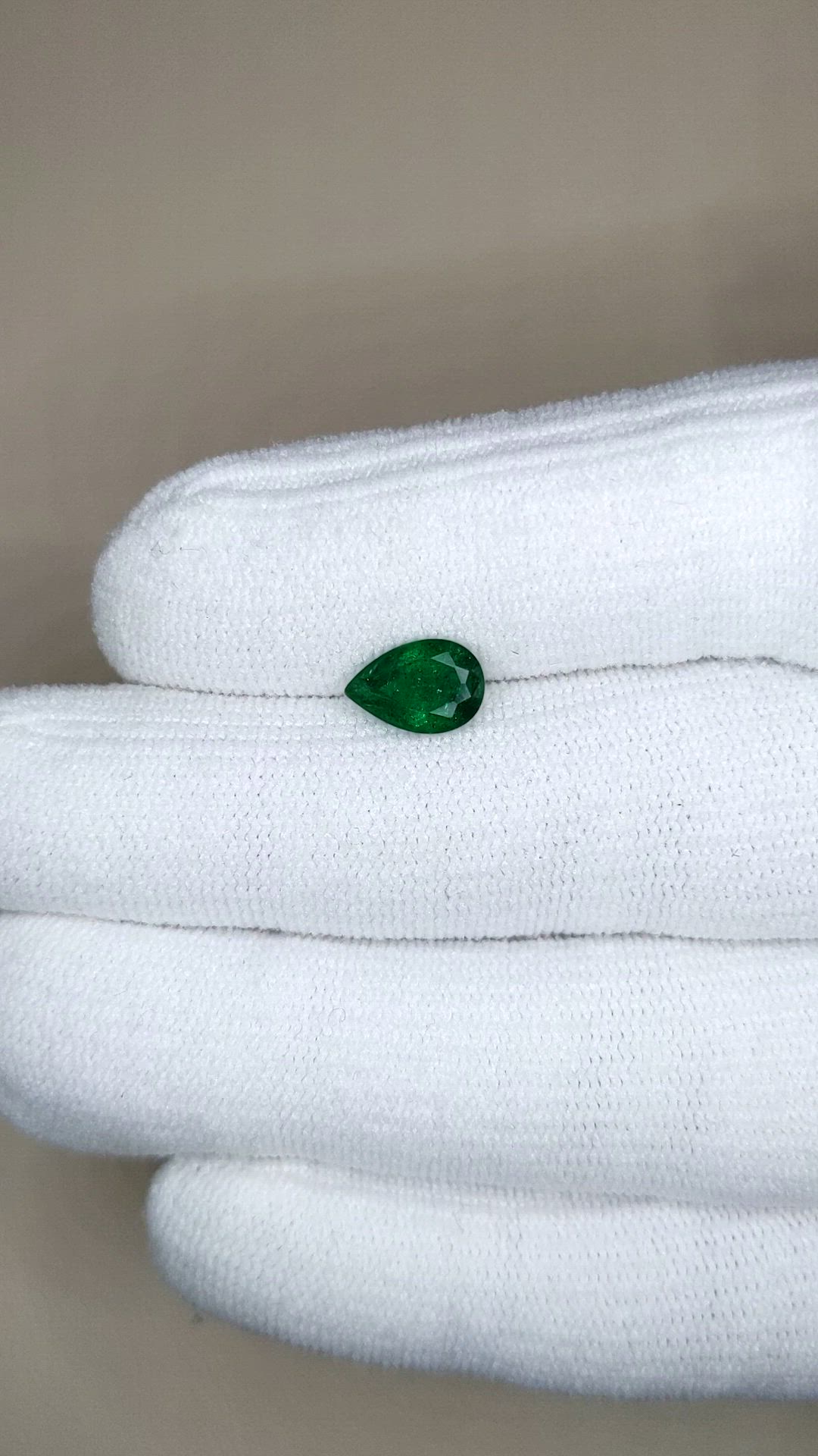 1.19 Ct. Emerald from Zambia Size Video