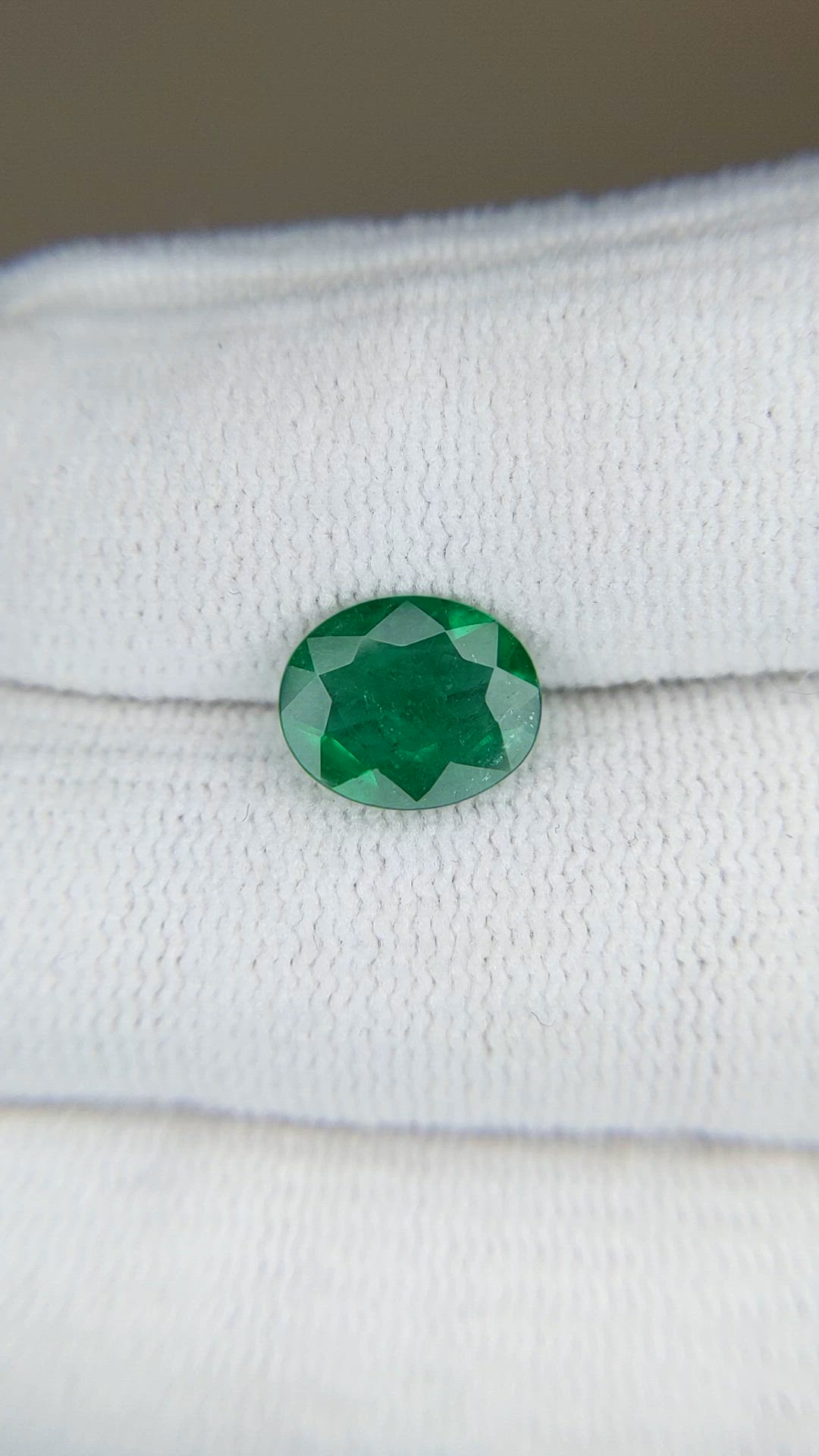 1.49 Ct. Emerald from Zambia Size Video