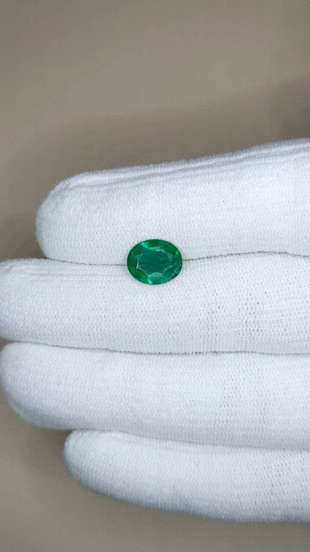 1.49 Ct. Emerald from Zambia Size Video