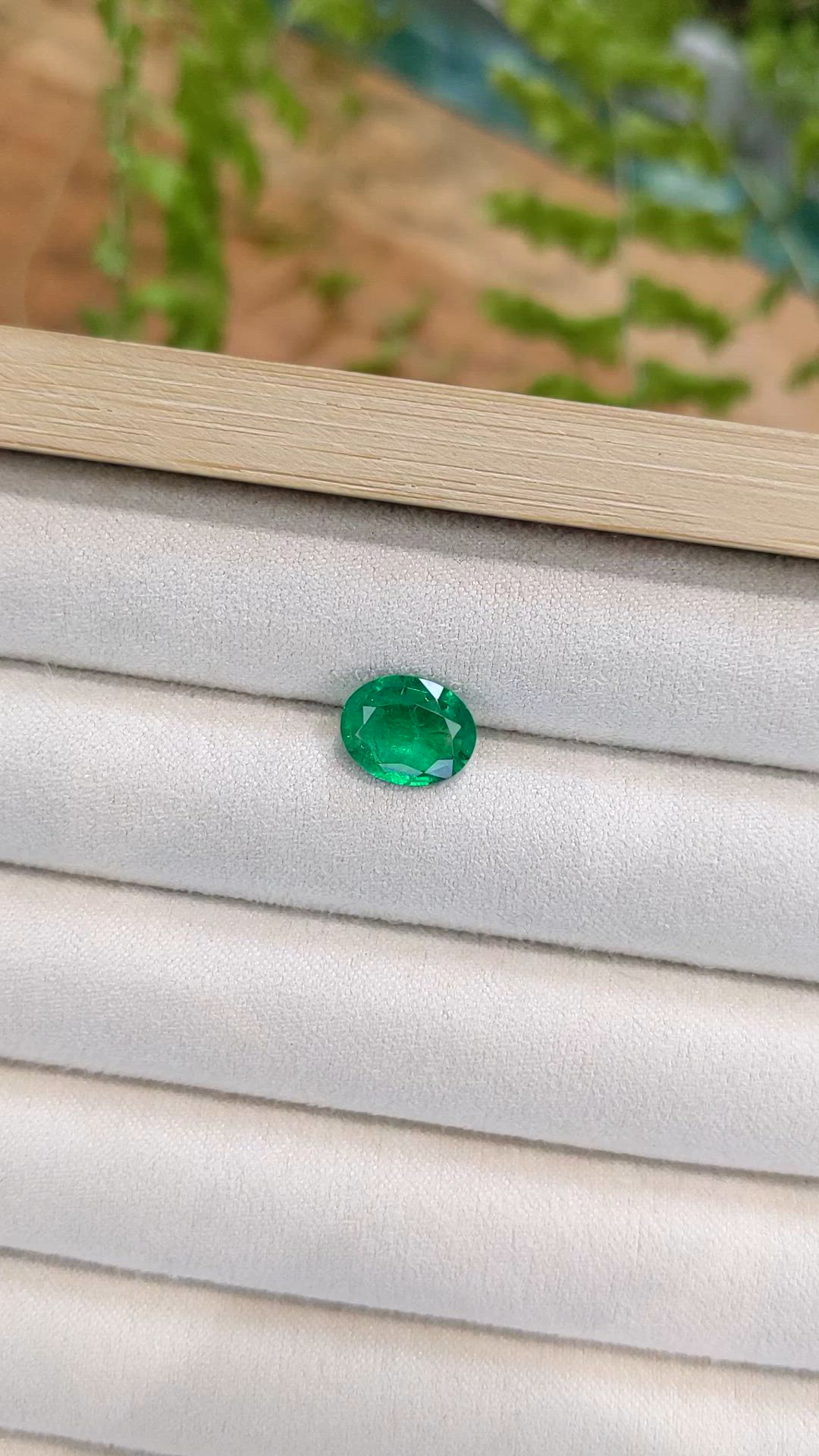1.80 Ct. Emerald from Zambia Size Video
