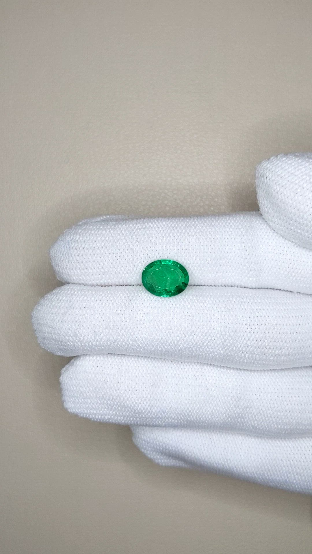 1.80 Ct. Emerald from Zambia Size Video