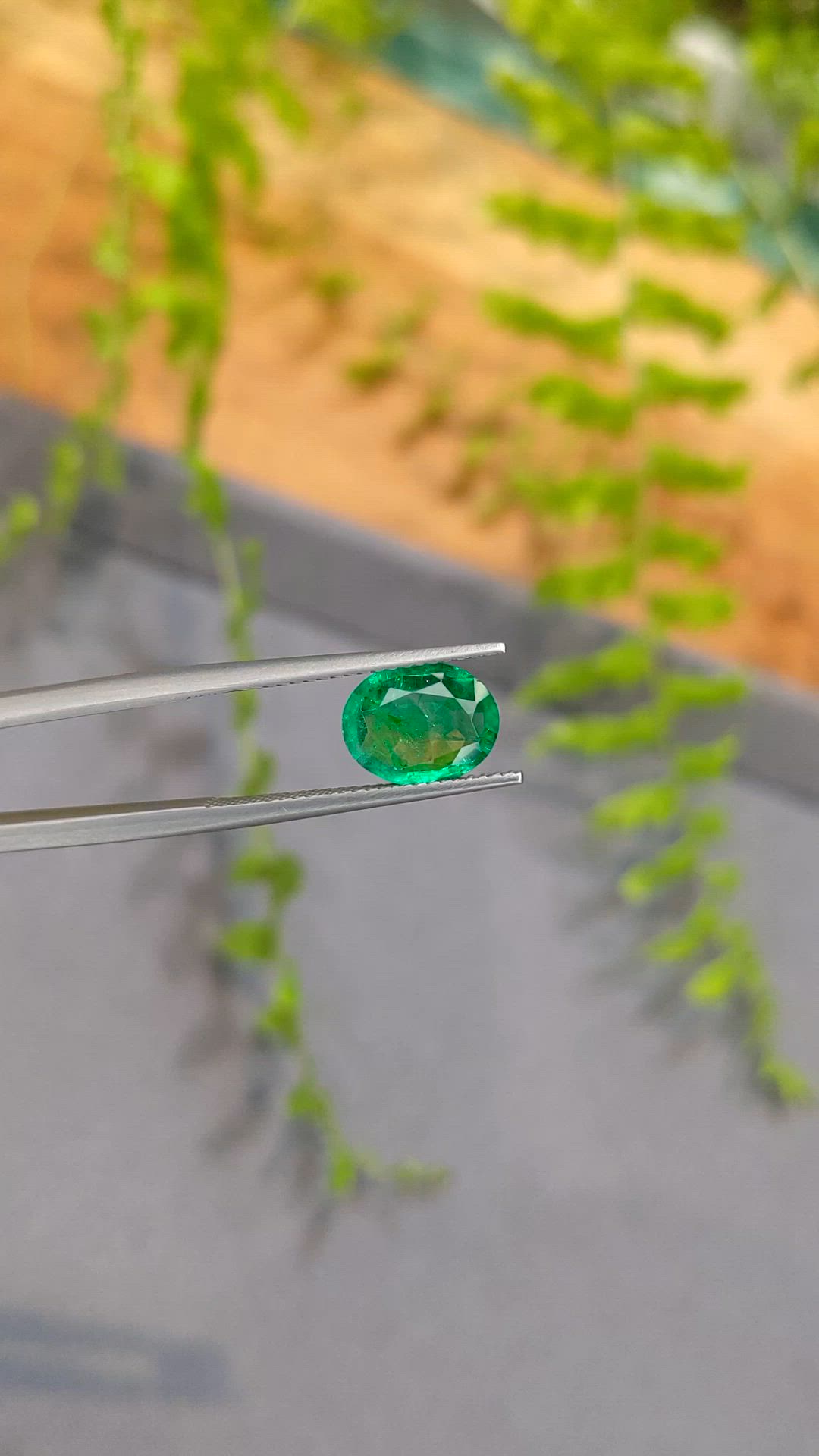 1.80 Ct. Emerald from Zambia Size Video