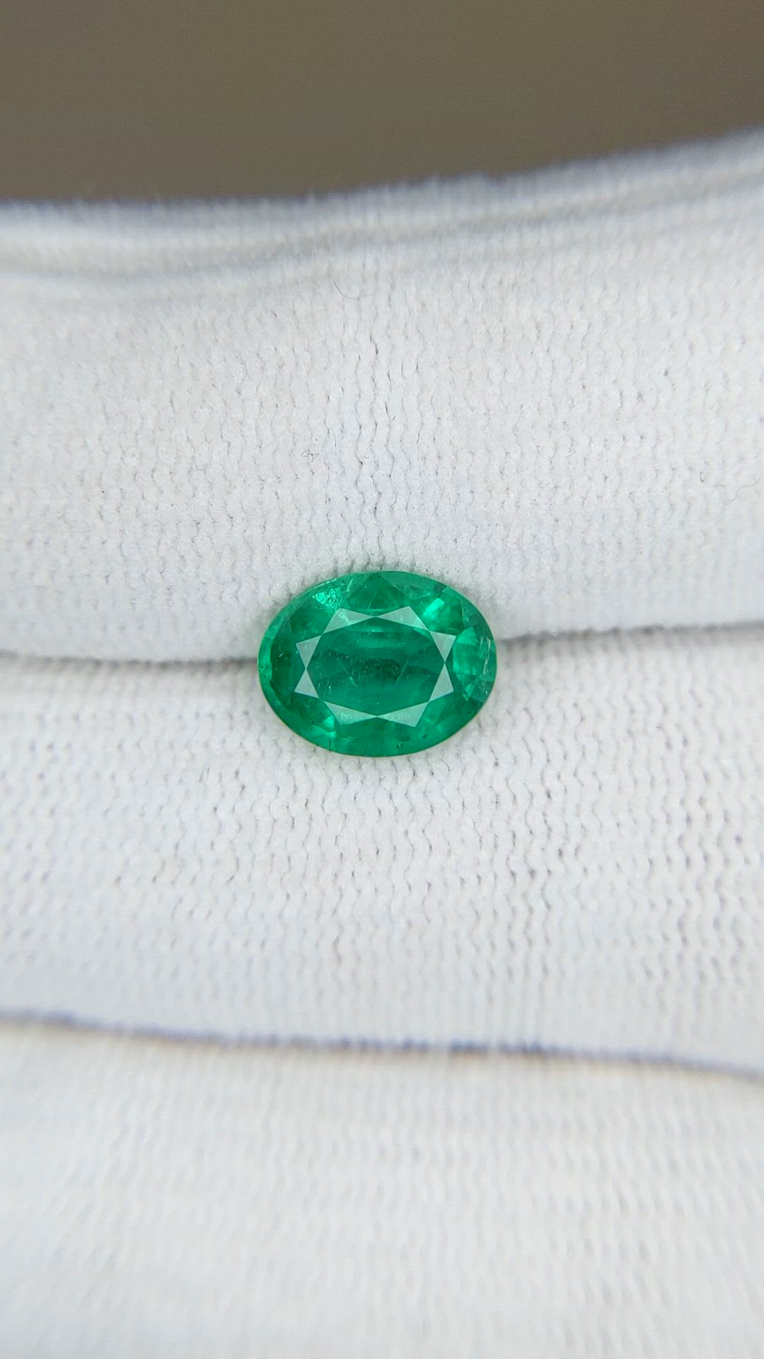 1.74 Ct. Emerald from Zambia Size Video