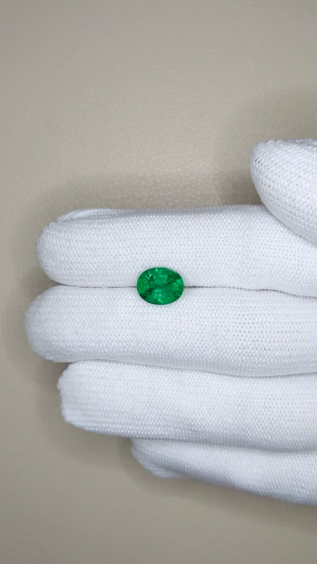 1.88 Ct. Emerald from Zambia Size Video