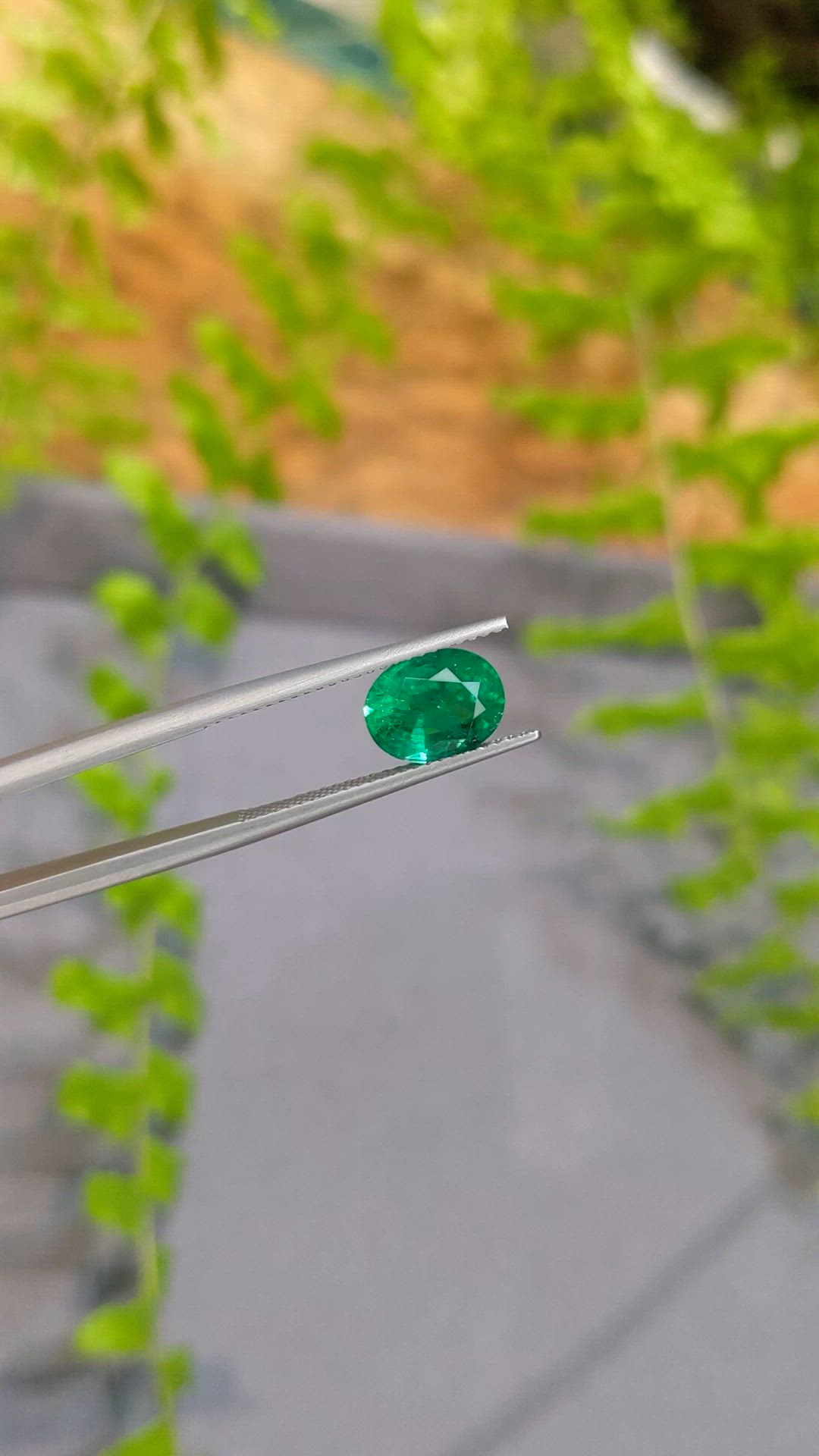 1.88 Ct. Emerald from Zambia Size Video