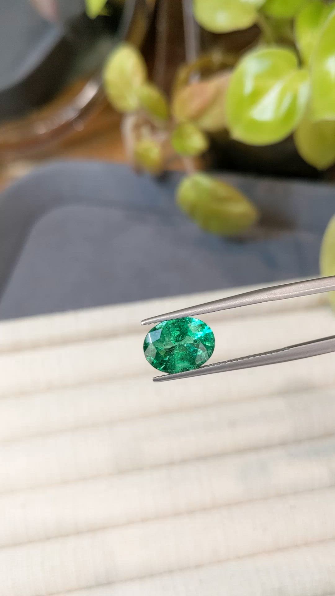 2.27 Ct. Emerald from Zambia Size Video