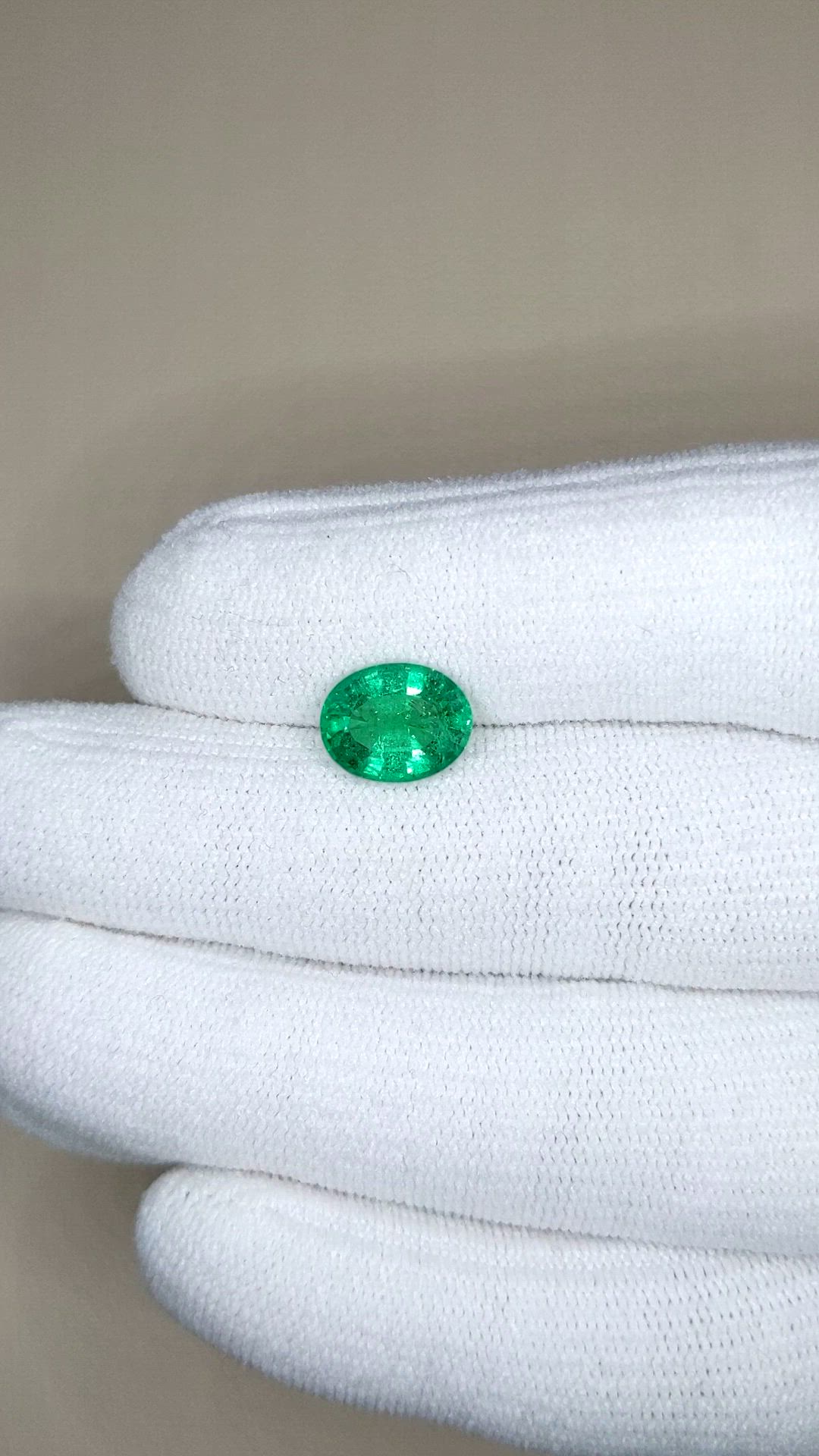 2.48 Ct. Emerald from Zambia Size Video