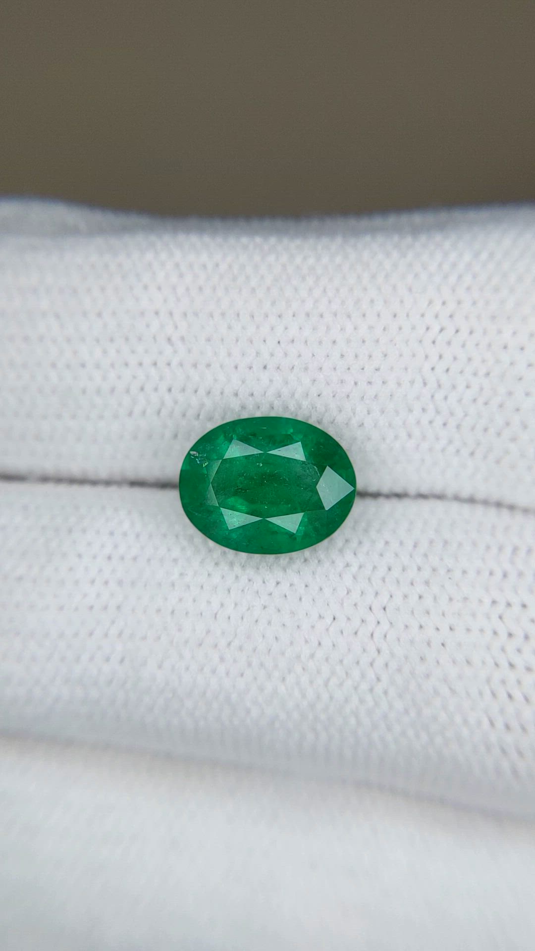 2.46 Ct. Emerald from Zambia Size Video