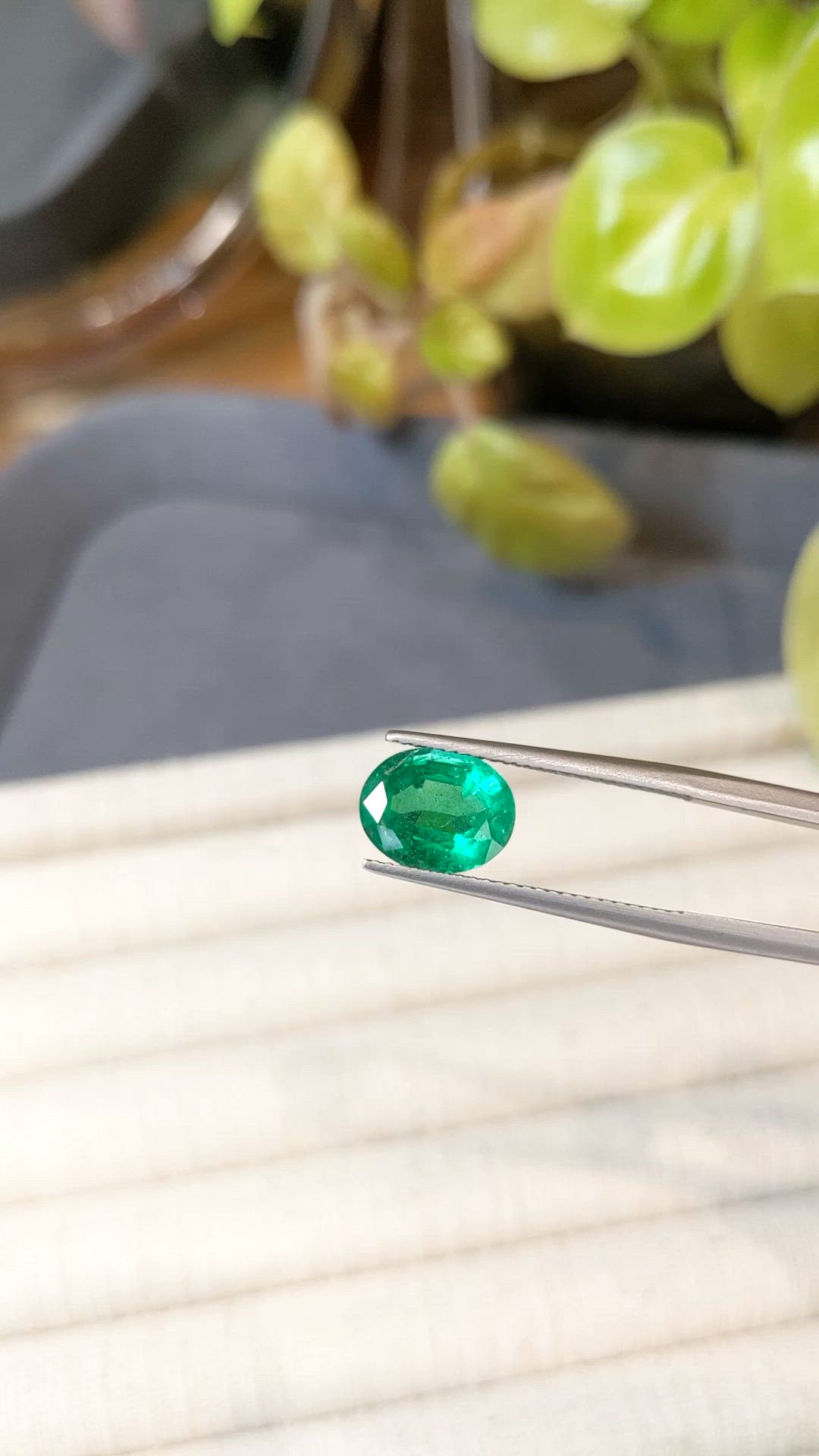 2.63 Ct. Emerald from Zambia Size Video