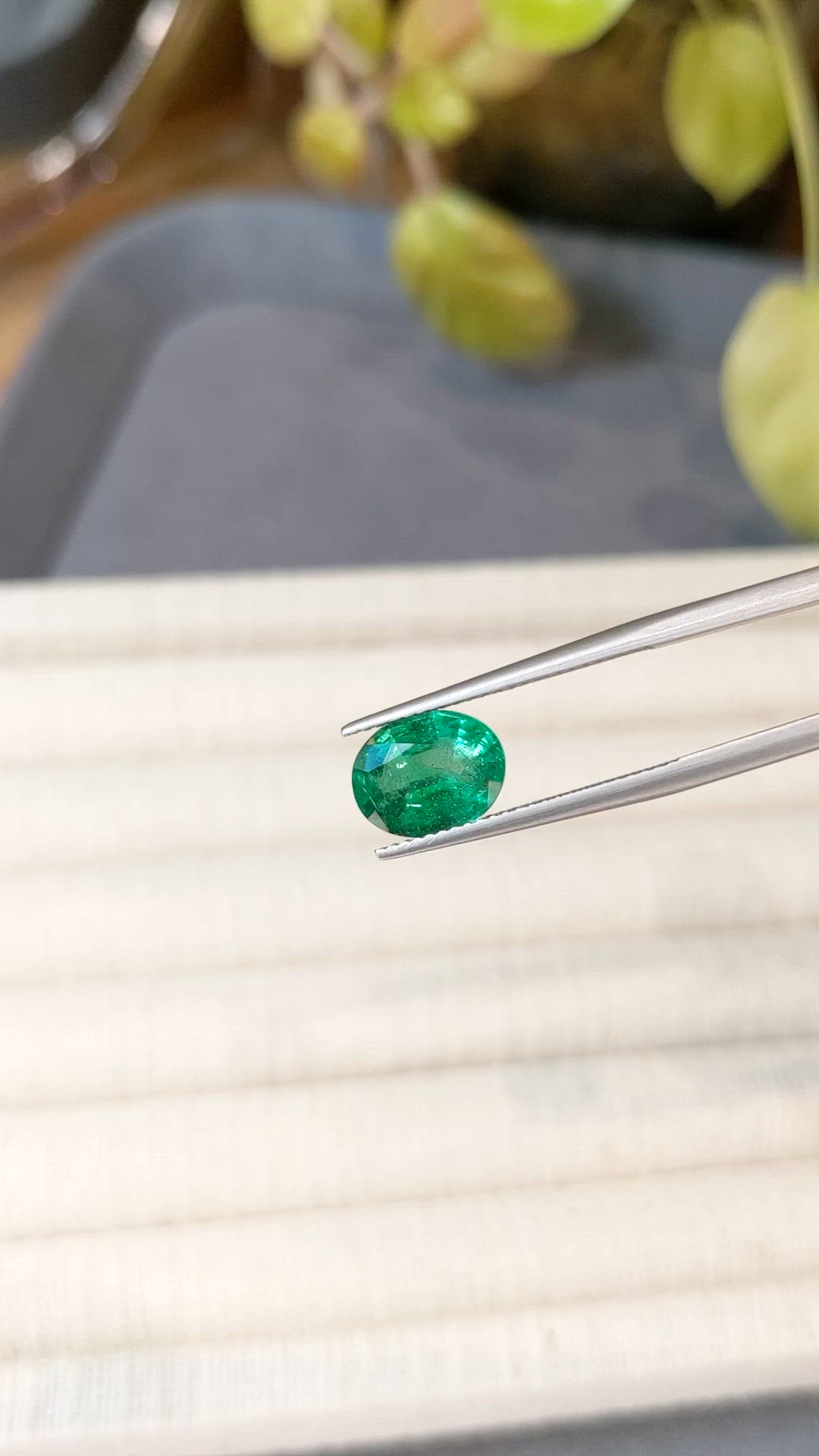 2.38 Ct. Emerald from Zambia Size Video