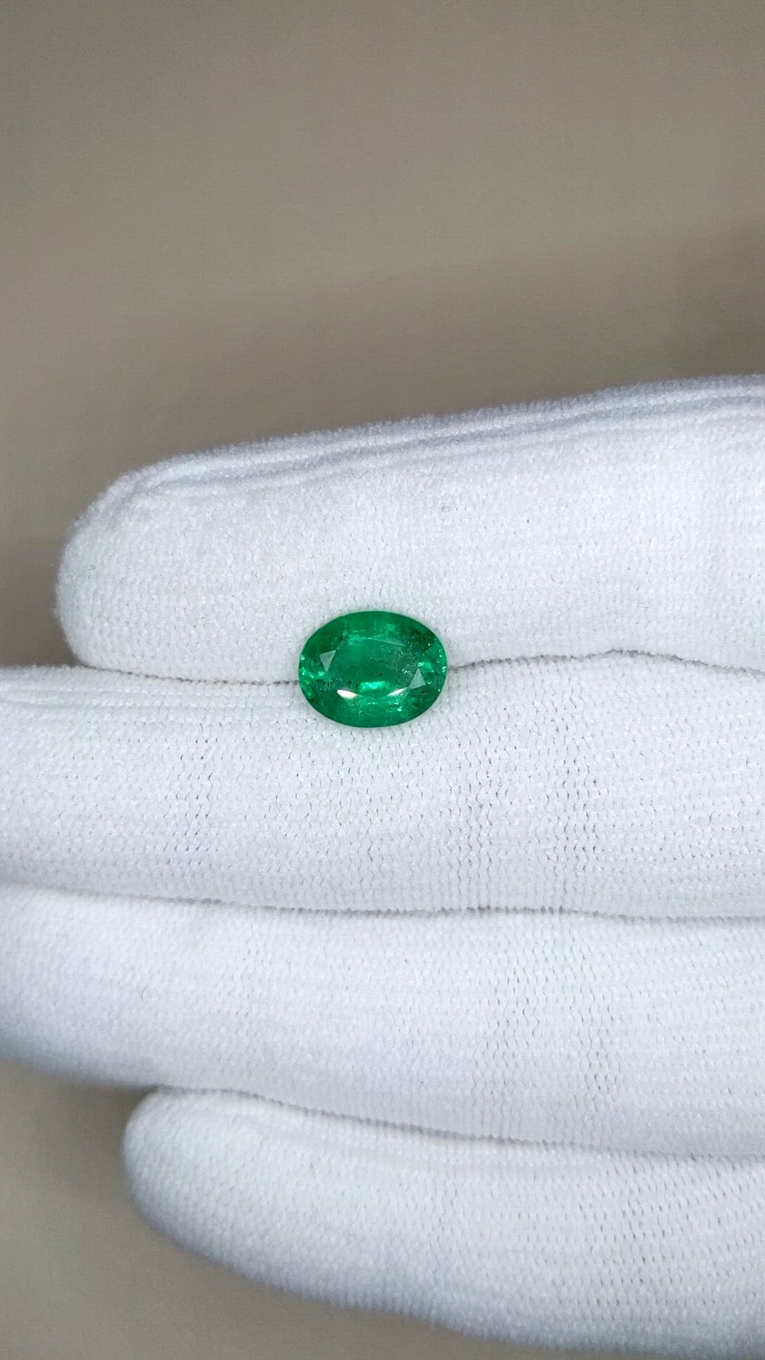 2.38 Ct. Emerald from Zambia Size Video