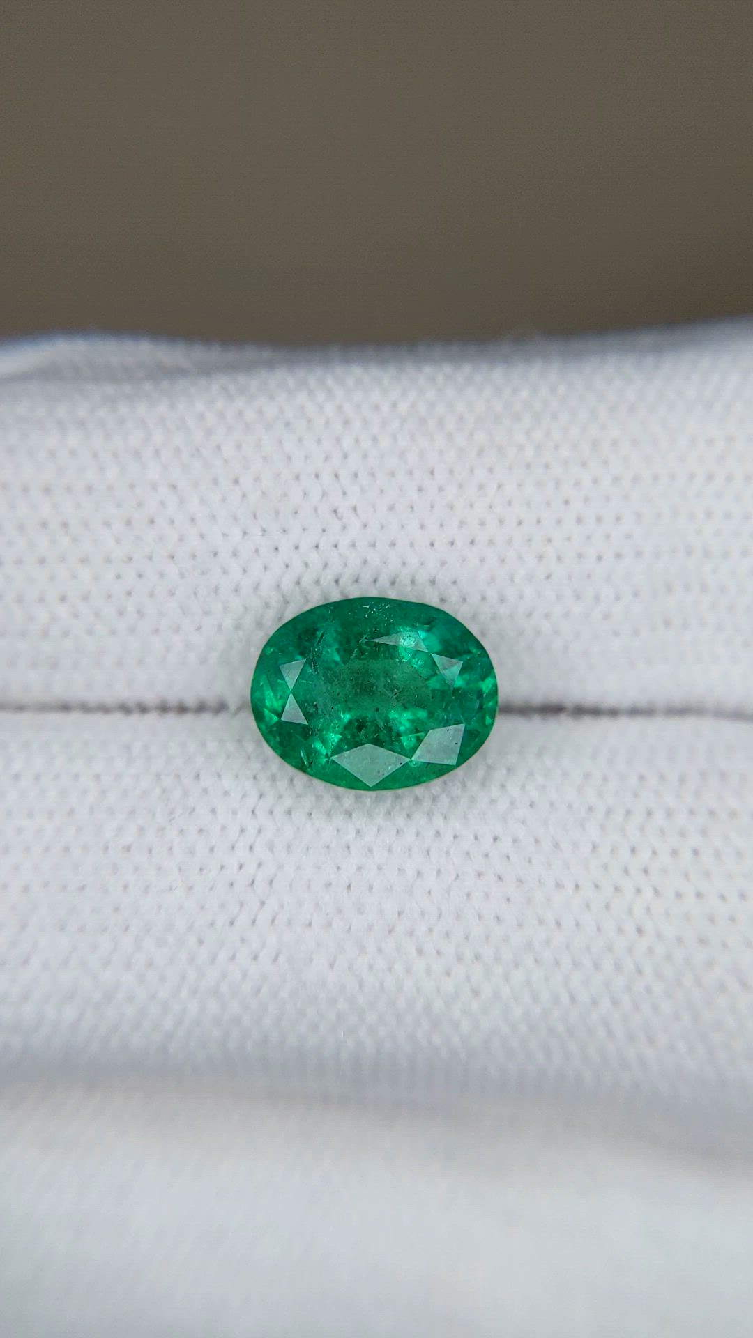 2.37 Ct. Emerald from Zambia Size Video