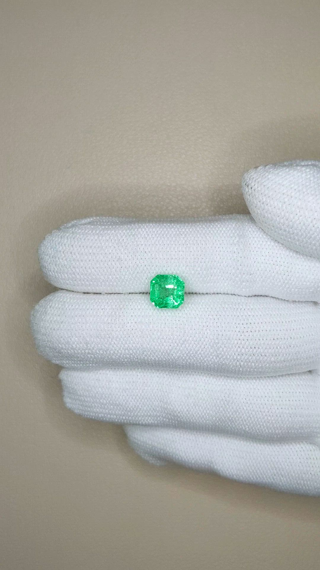 1.78 Ct. Emerald from Colombia Size Video
