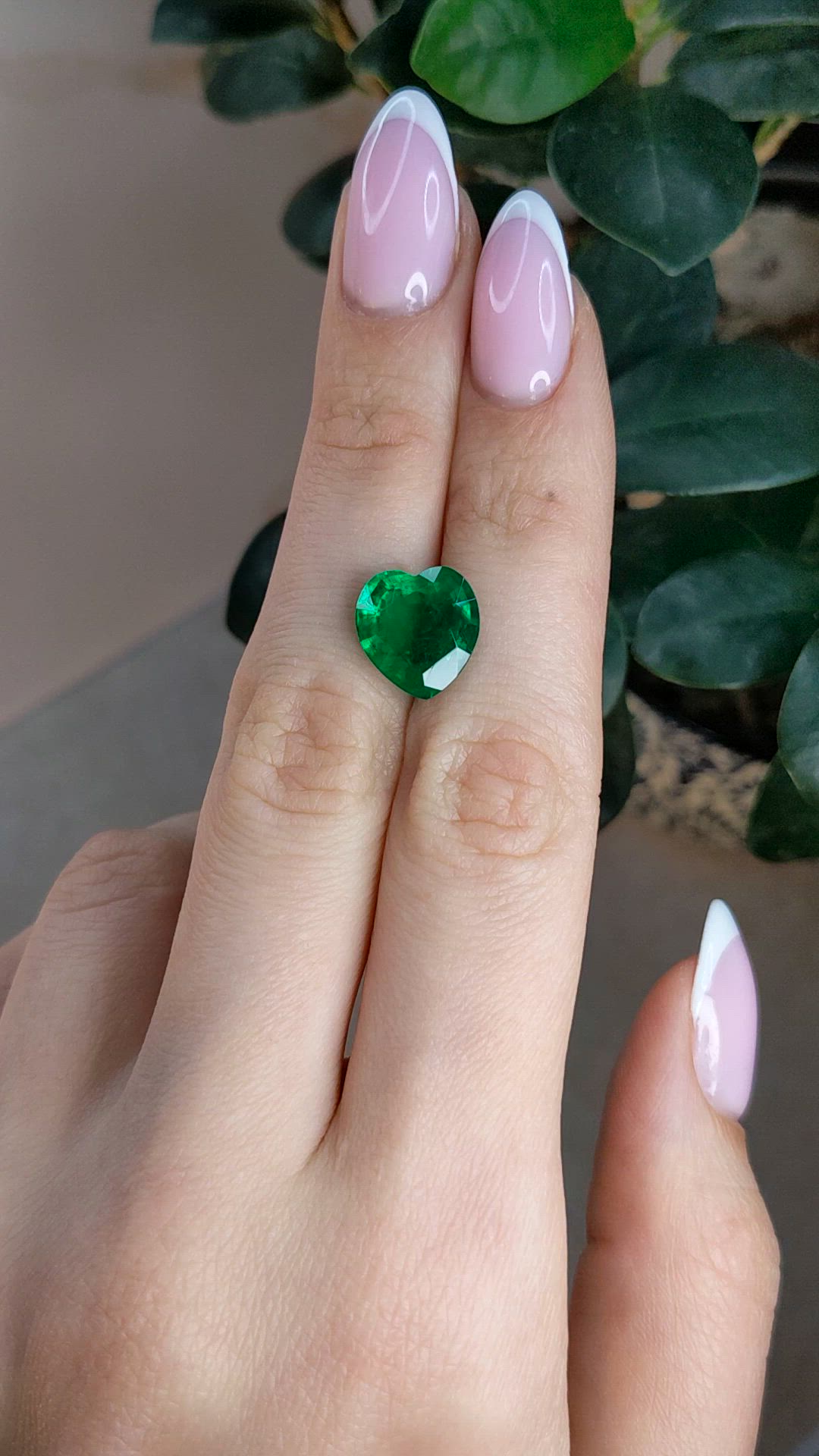4.80 Ct. Emerald from Zambia Size Video