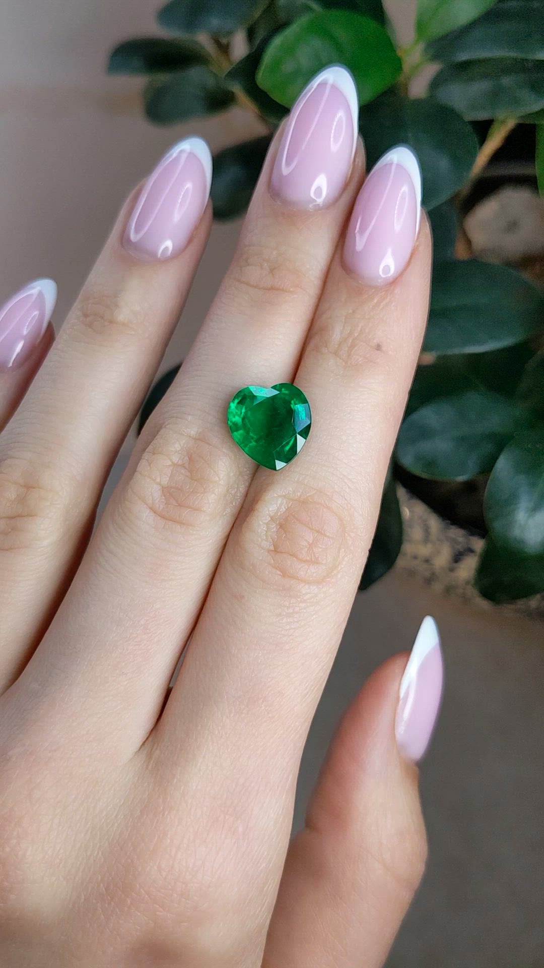 4.80 Ct. Emerald from Zambia Size Video