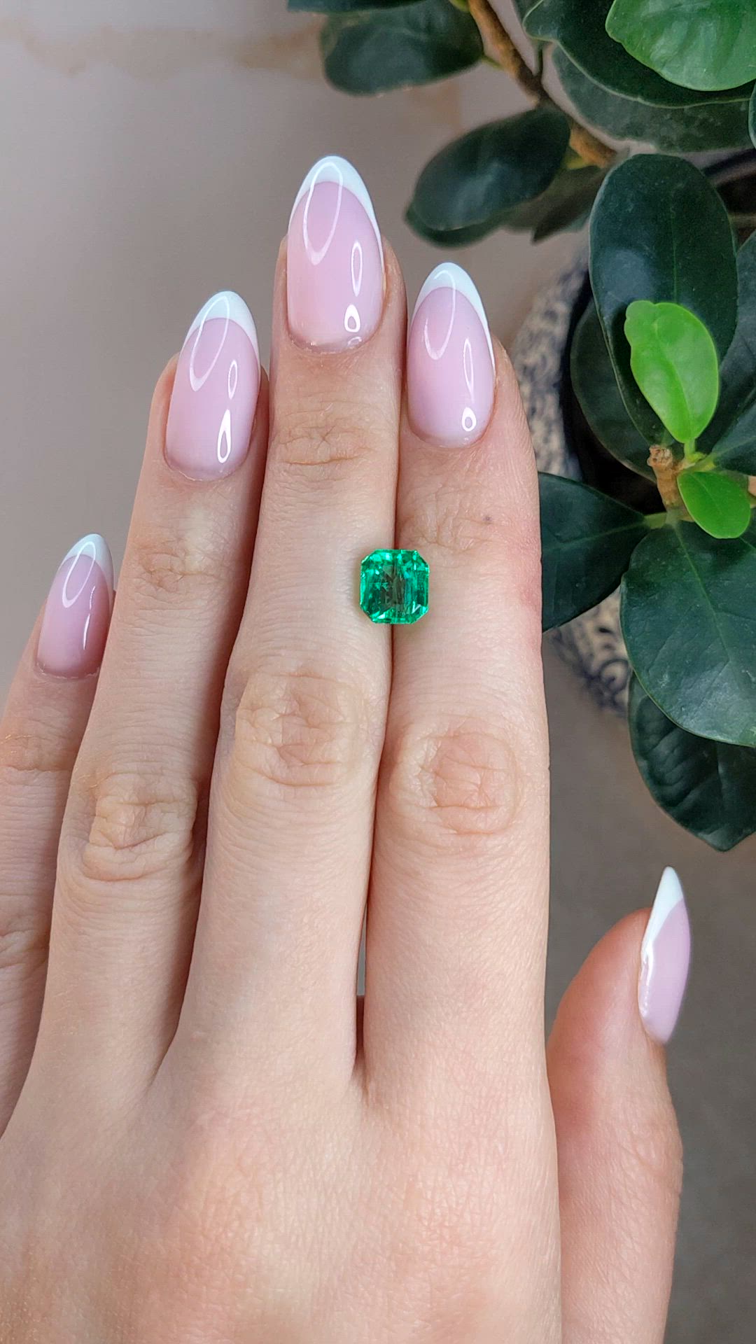 2.30 Ct. Emerald from Colombia Size Video