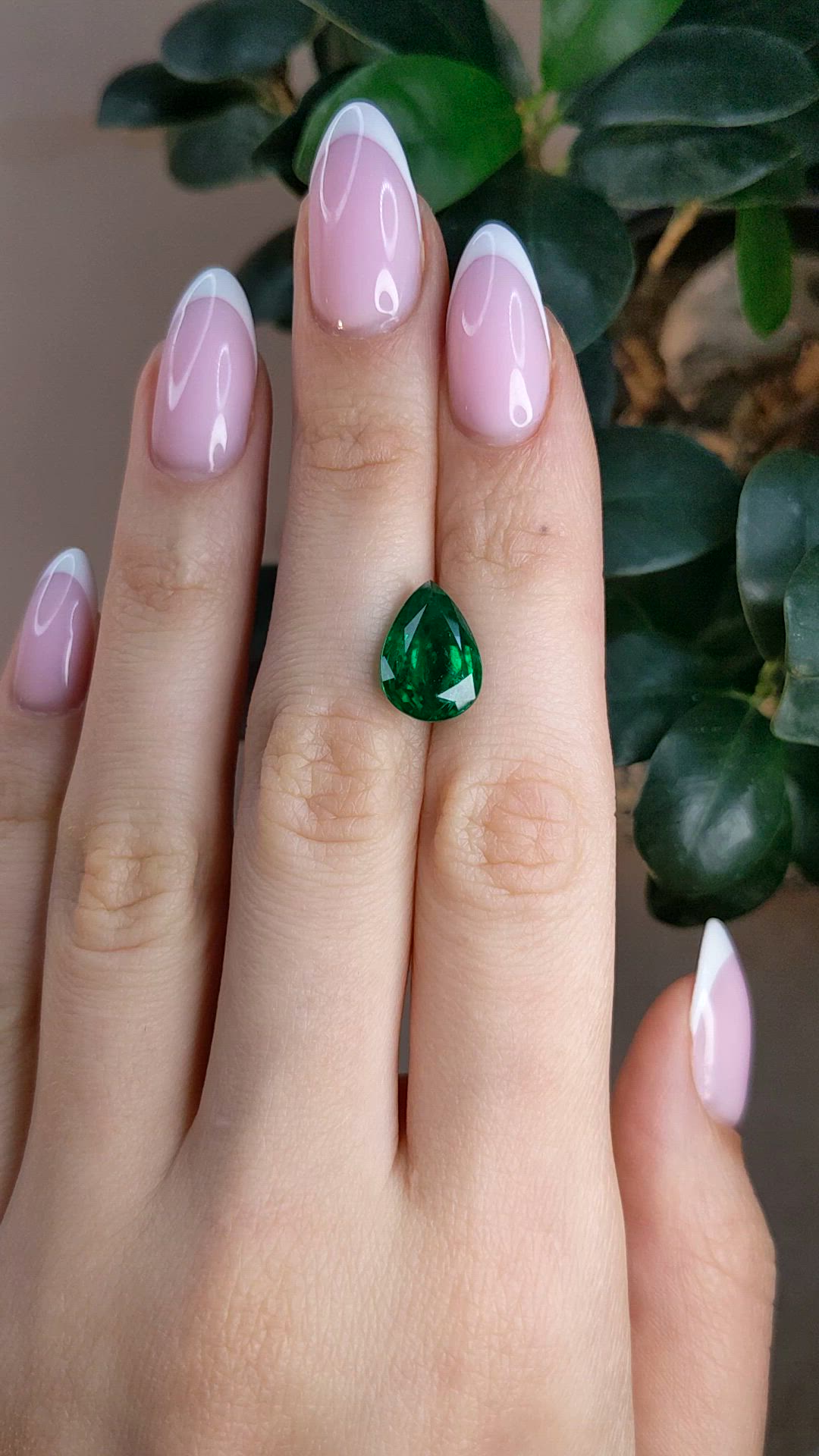 4.66 Ct. Emerald from Zambia Size Video