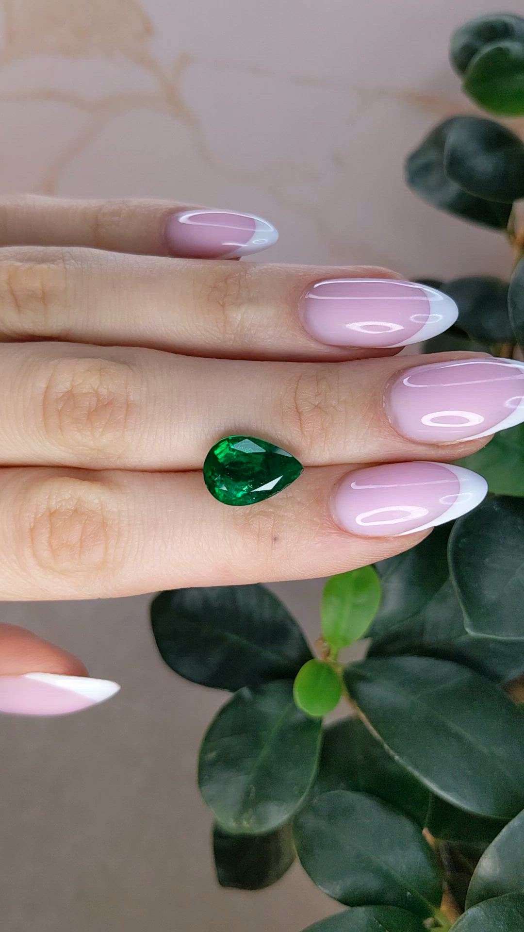 4.66 Ct. Emerald from Zambia Size Video