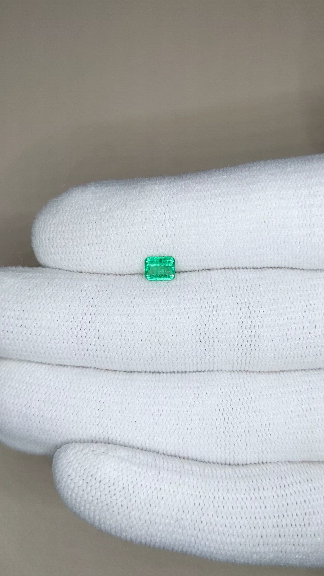 0.37 Ct. Emerald from Afghanistan Size Video