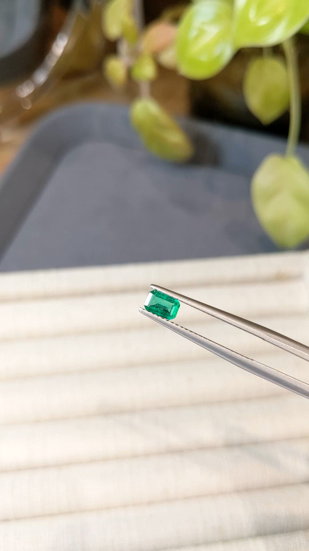 0.35 Ct. Emerald from Afghanistan Size Video