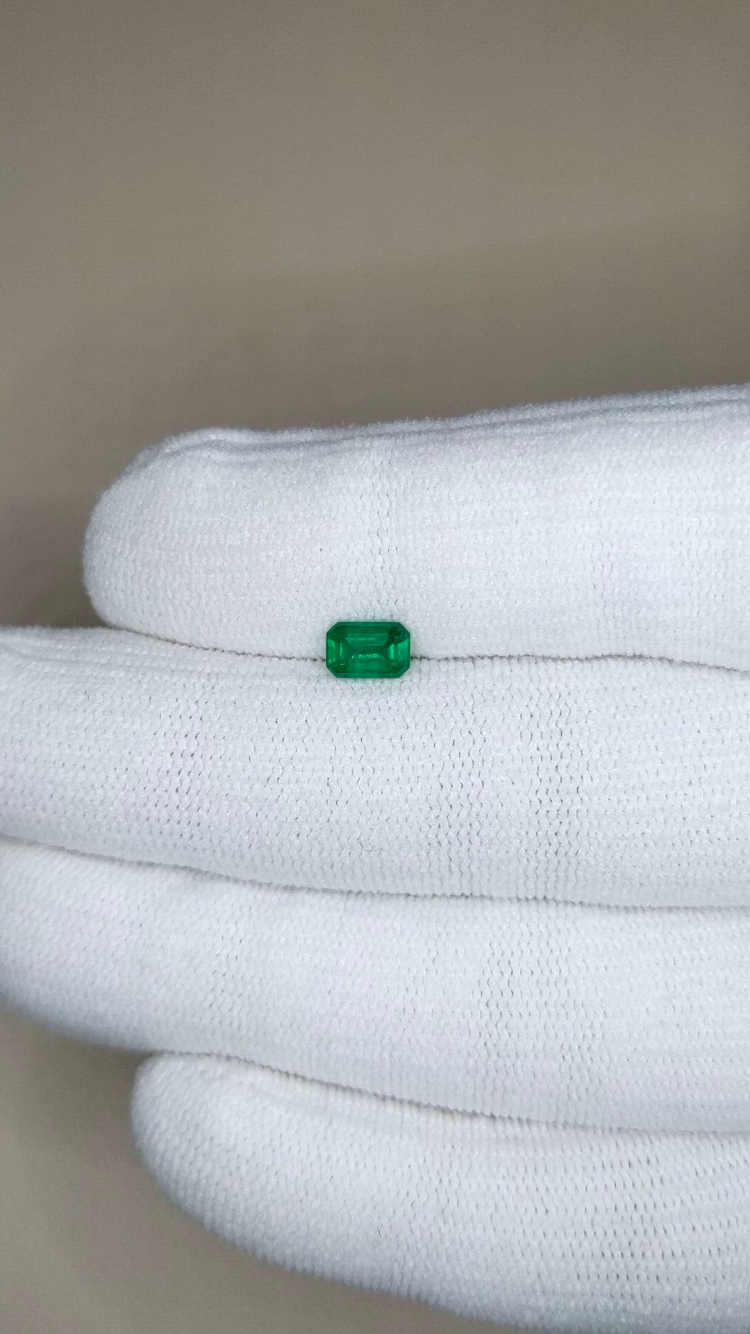 0.53 Ct. Emerald from Afghanistan Size Video