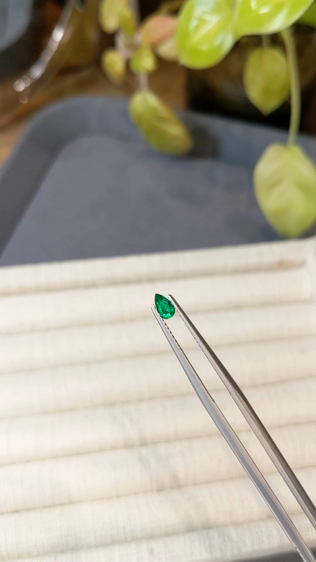 0.17 Ct. Emerald from Afghanistan Size Video