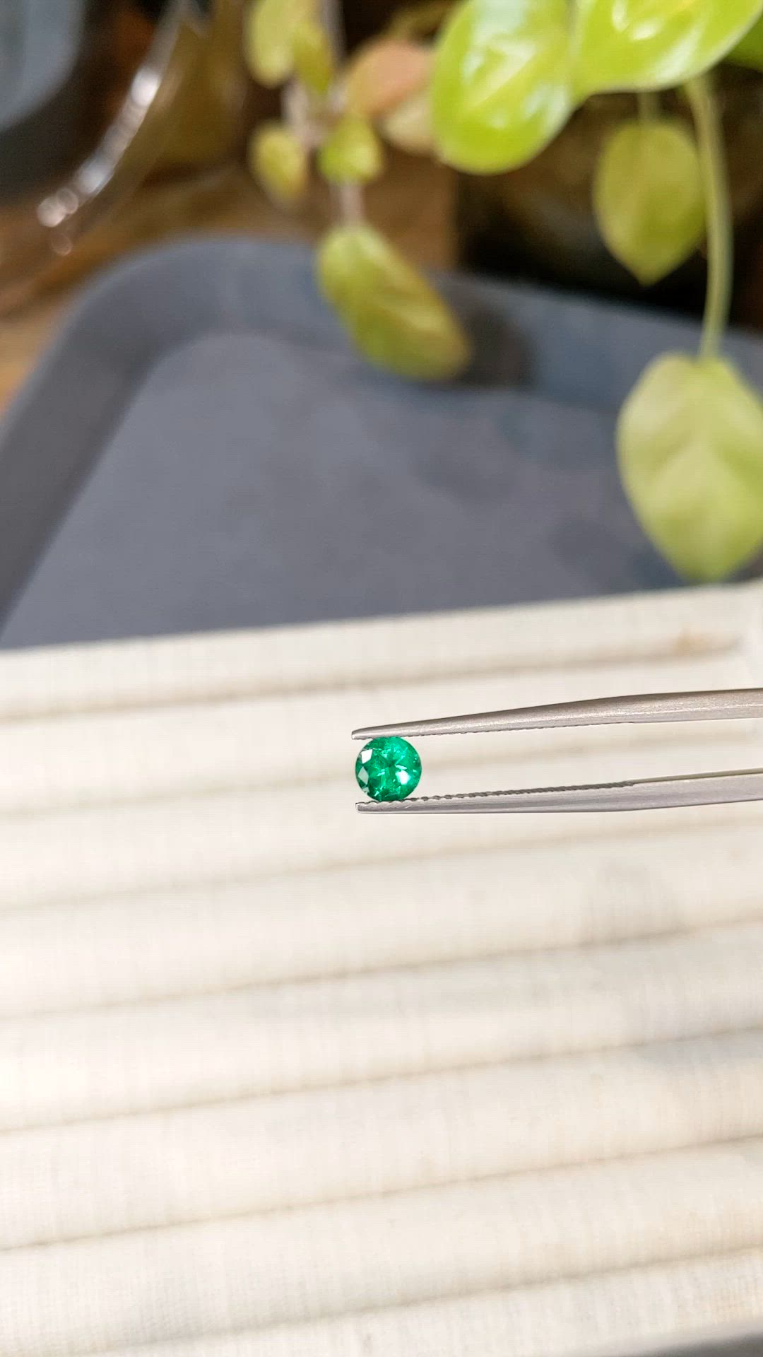 0.39 Ct. Emerald from Afghanistan Size Video