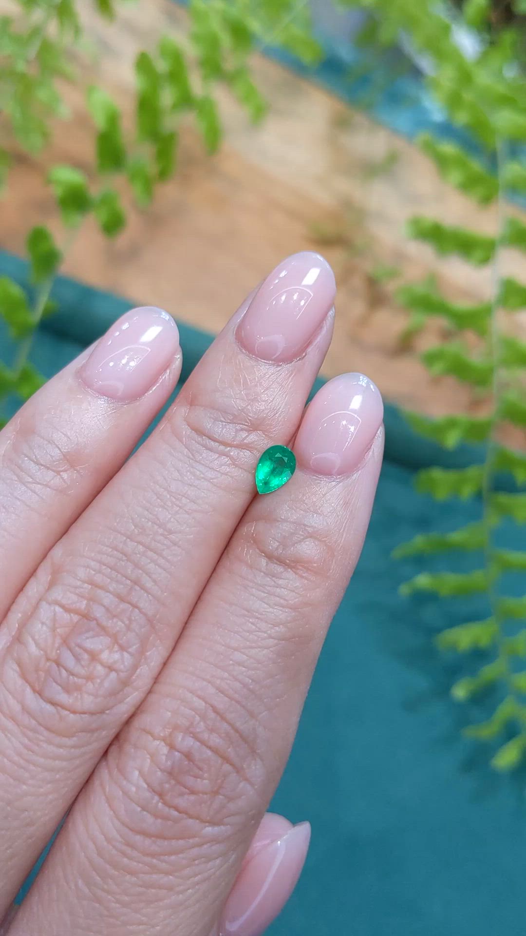 0.32 Ct. Emerald from Afghanistan Size Video