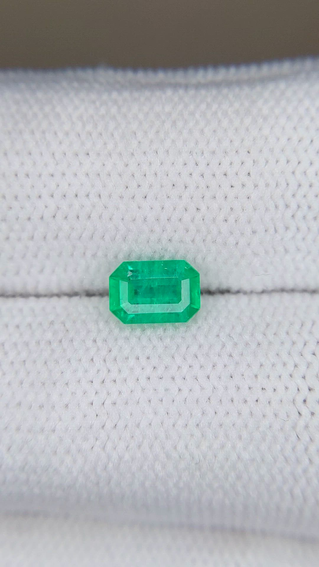 0.55 Ct. Emerald from Afghanistan Size Video