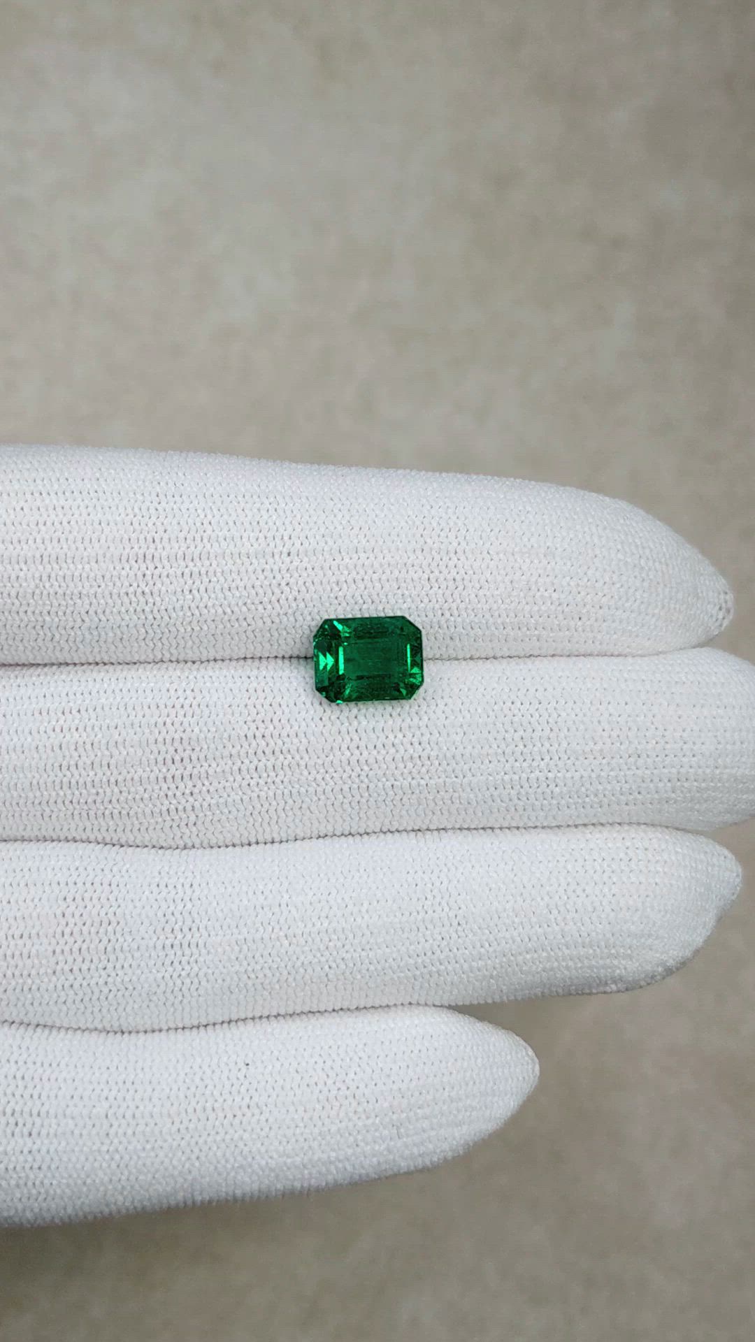 3.15 Ct. Emerald from Colombia Size Video