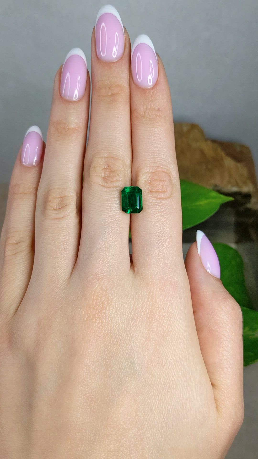 3.15 Ct. Emerald from Colombia Size Video