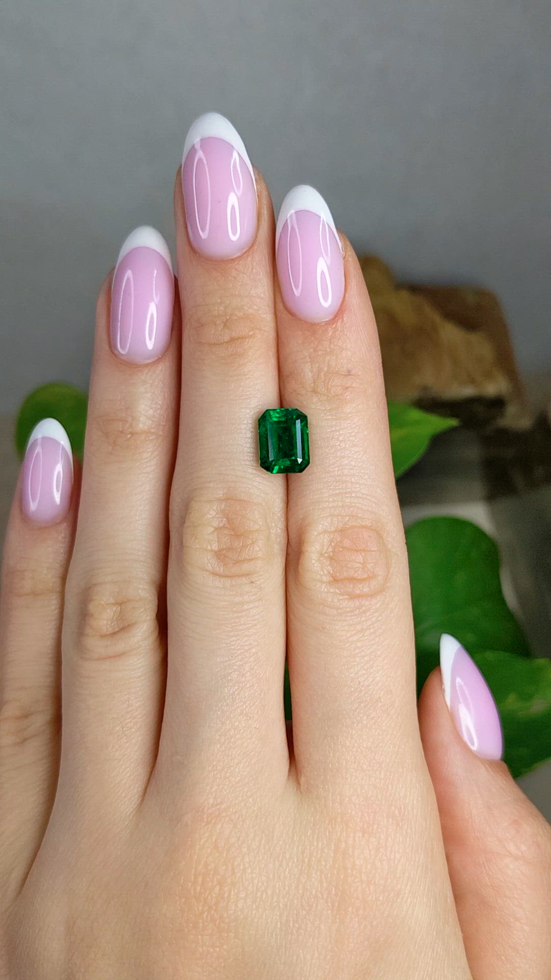 3.15 Ct. Emerald from Colombia Size Video