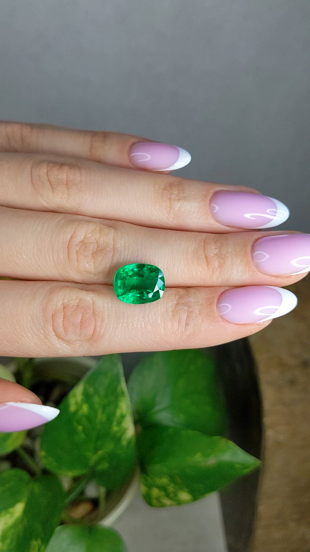 6.05 Ct. Emerald from Colombia Size Video