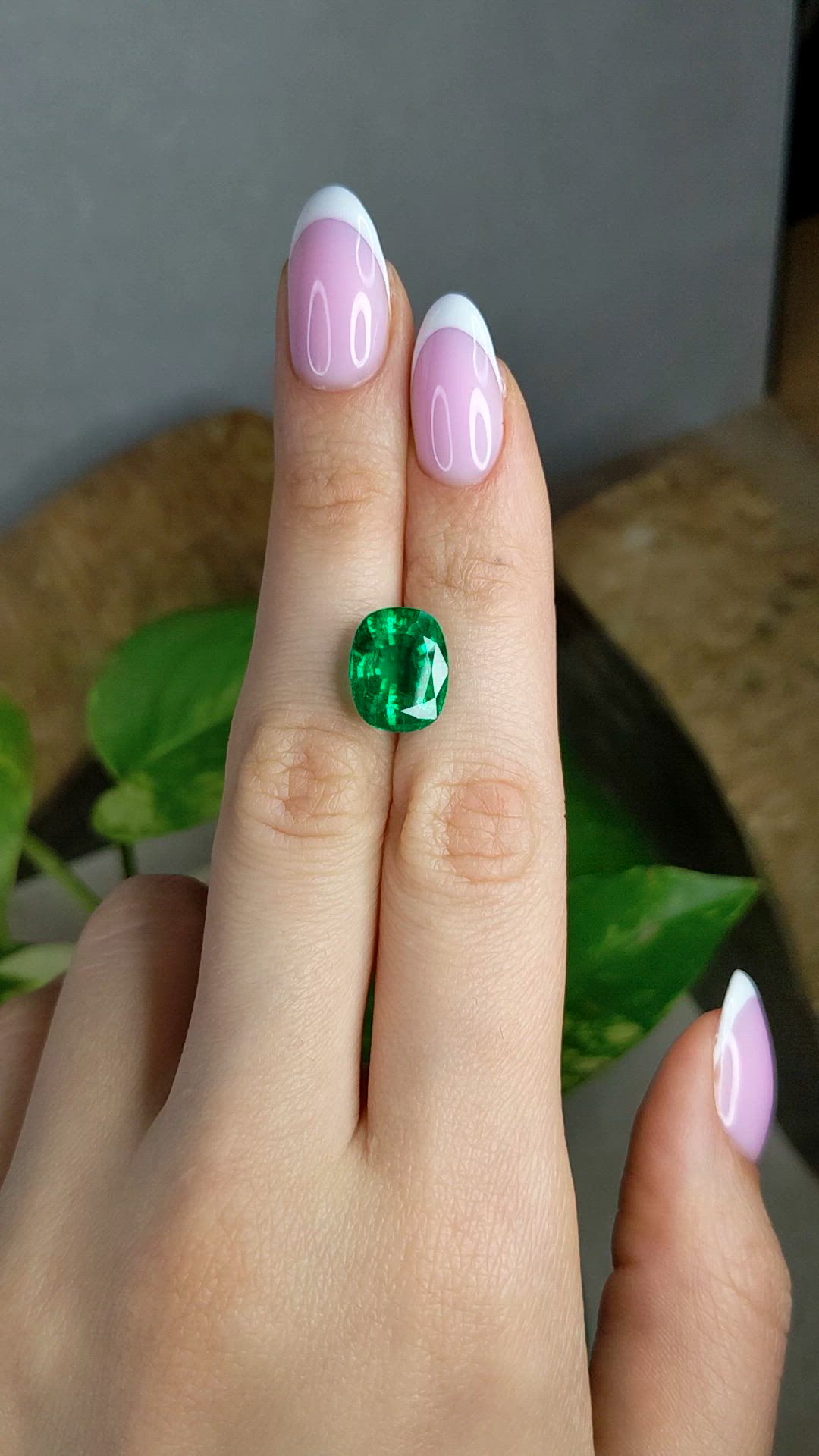 6.05 Ct. Emerald from Colombia Size Video