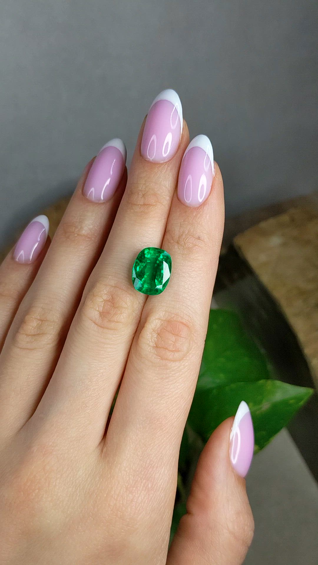 6.05 Ct. Emerald from Colombia Size Video