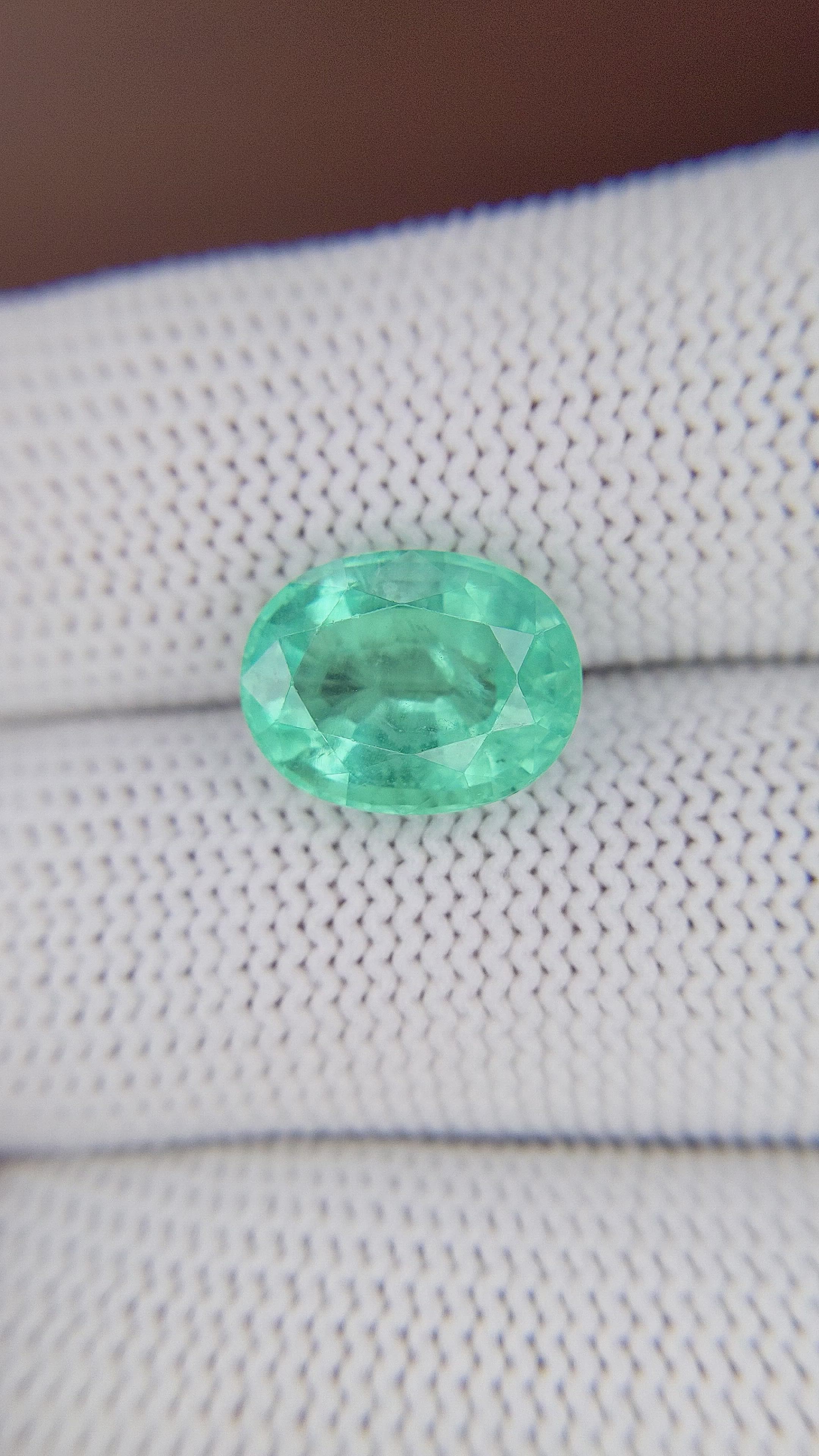 5.02 Ct. Emerald from Zambia Size Video