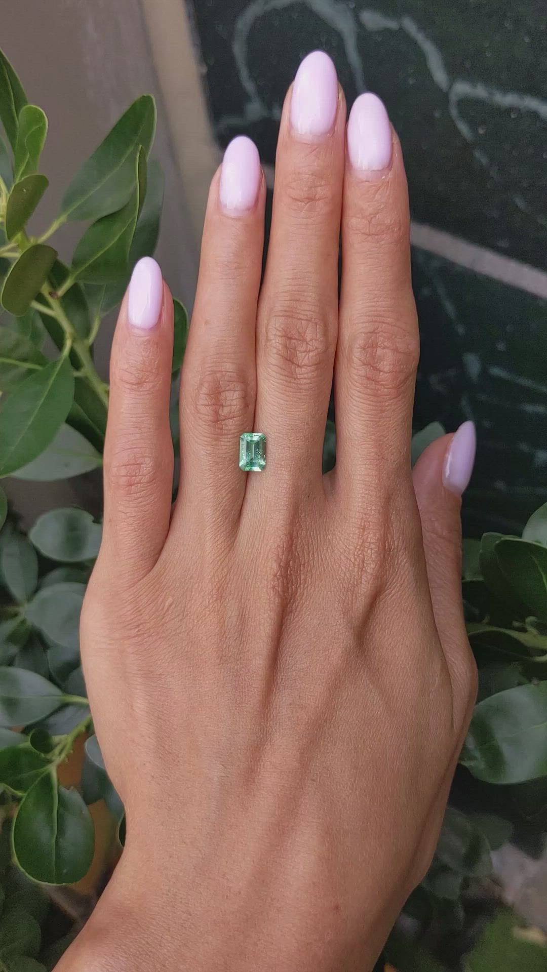 1.08 Ct. Emerald from Colombia Size Video