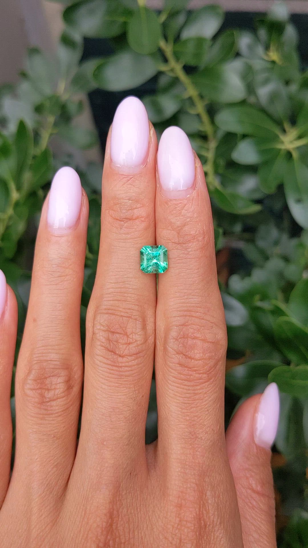 1.18 Ct. Emerald from Colombia Size Video