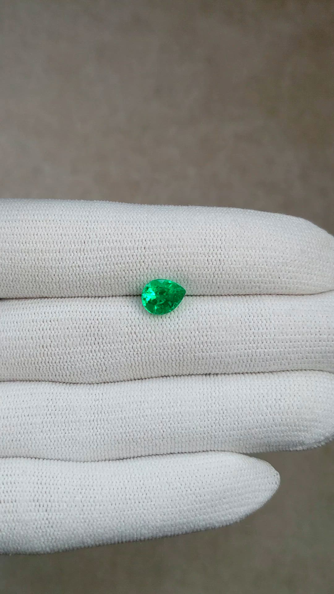 1.56 Ct. Emerald from Colombia Size Video