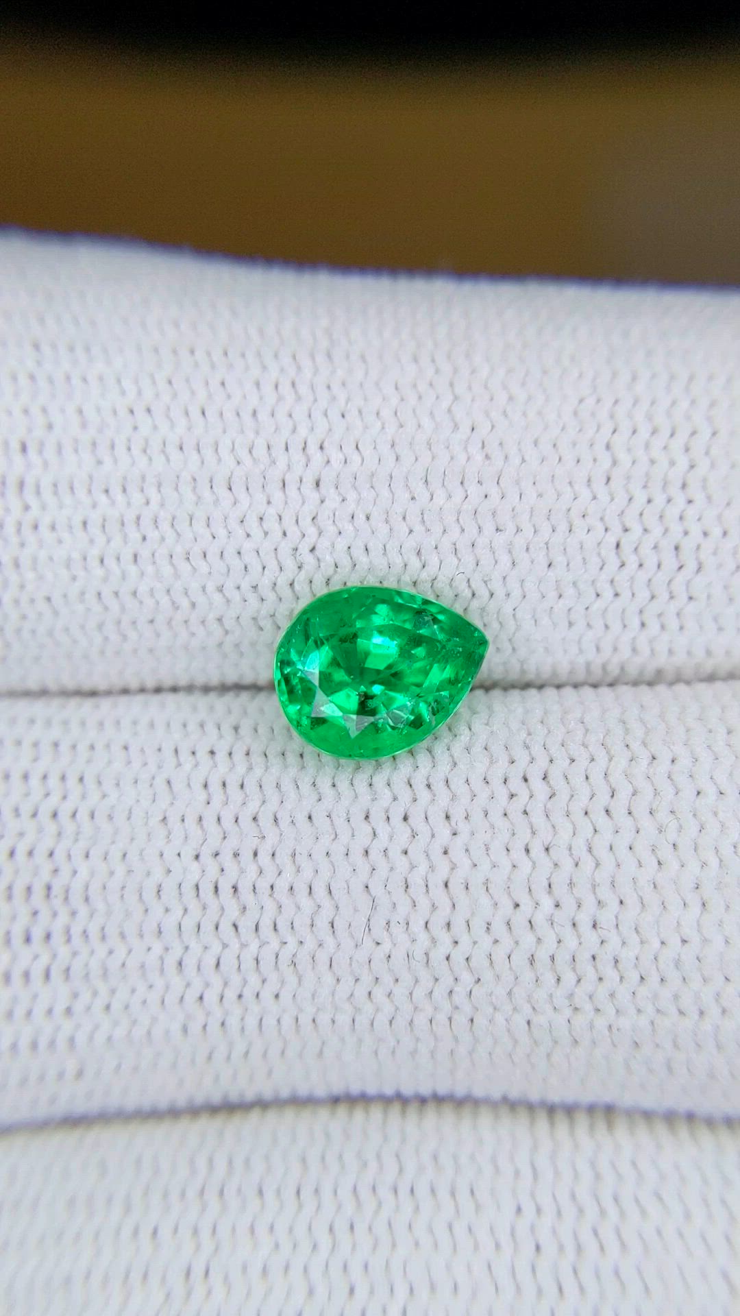 1.56 Ct. Emerald from Colombia Size Video